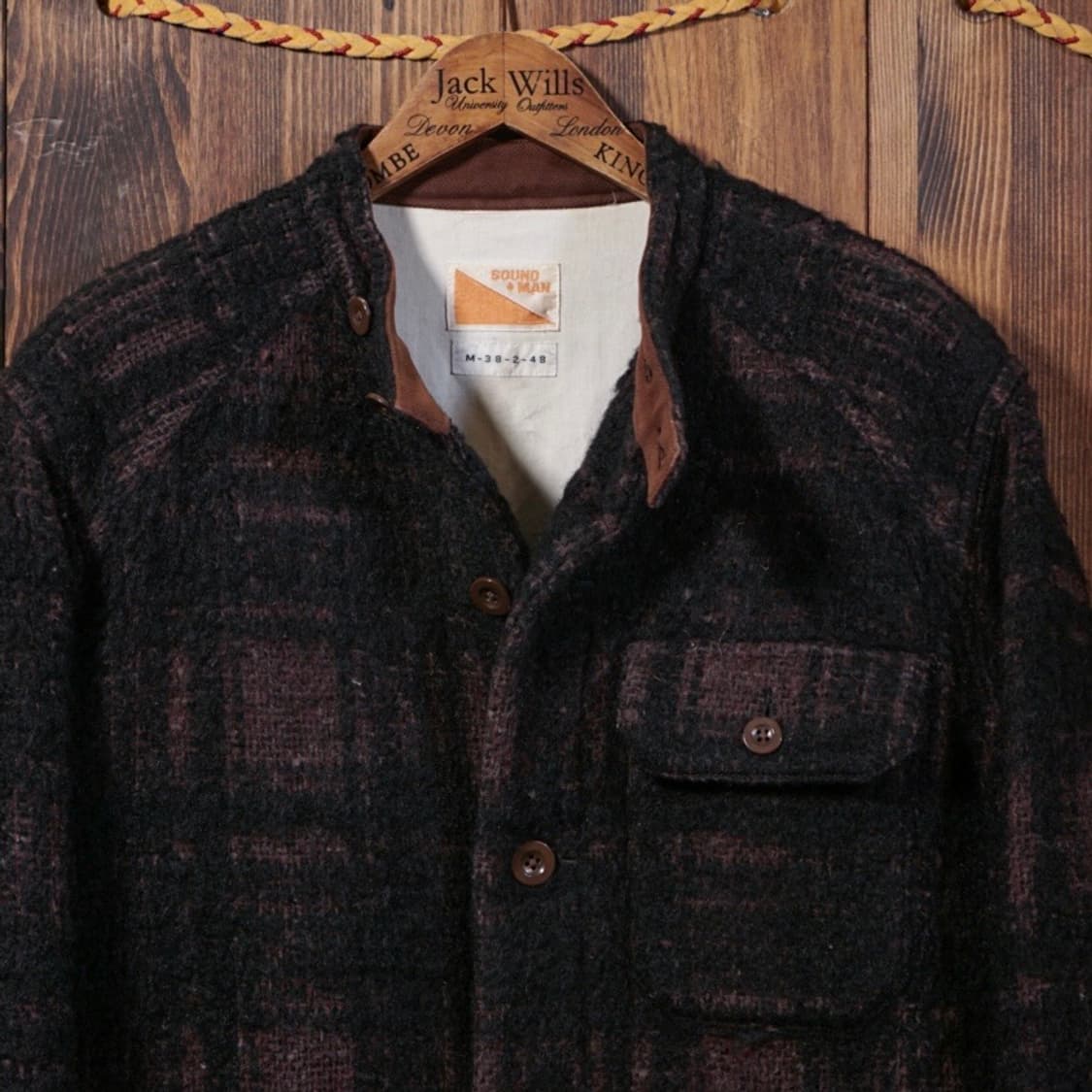 Sound Man japan 트위드 워크자켓 상품이미지3