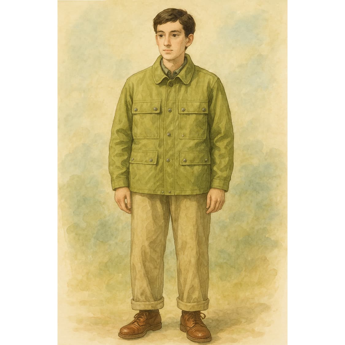 [105] 60s 이탈리아군 산악부대 알파인/파라슈트 자켓  상품이미지10