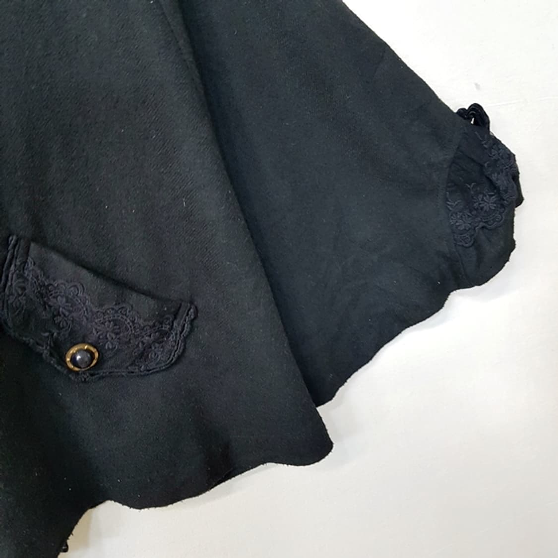 axes femme 후드 케이프 블랙 상품이미지4