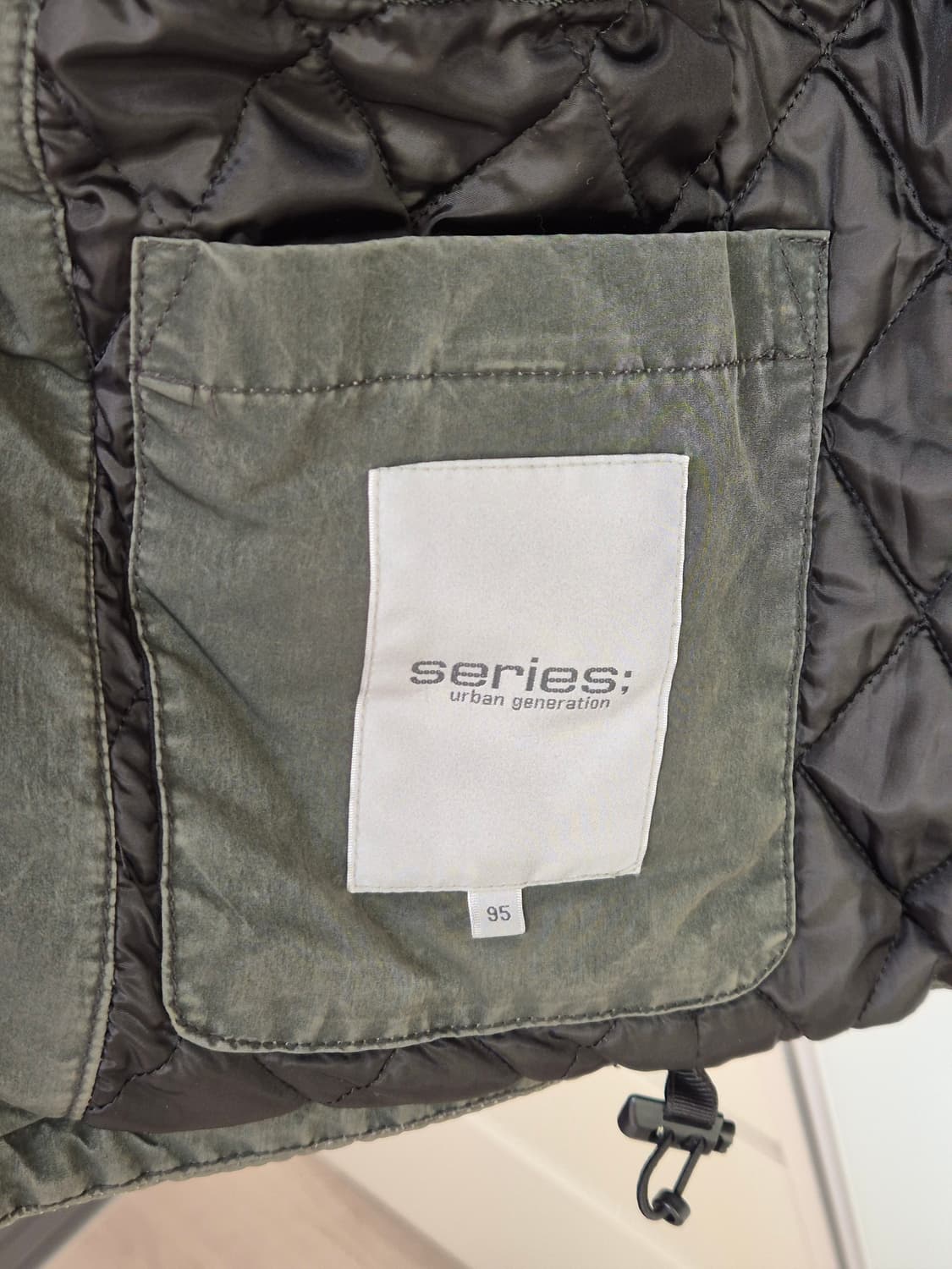 시리즈 SERIES 옵스쿠라 가먼트다잉 야상 패딩 자켓 95 상품이미지4