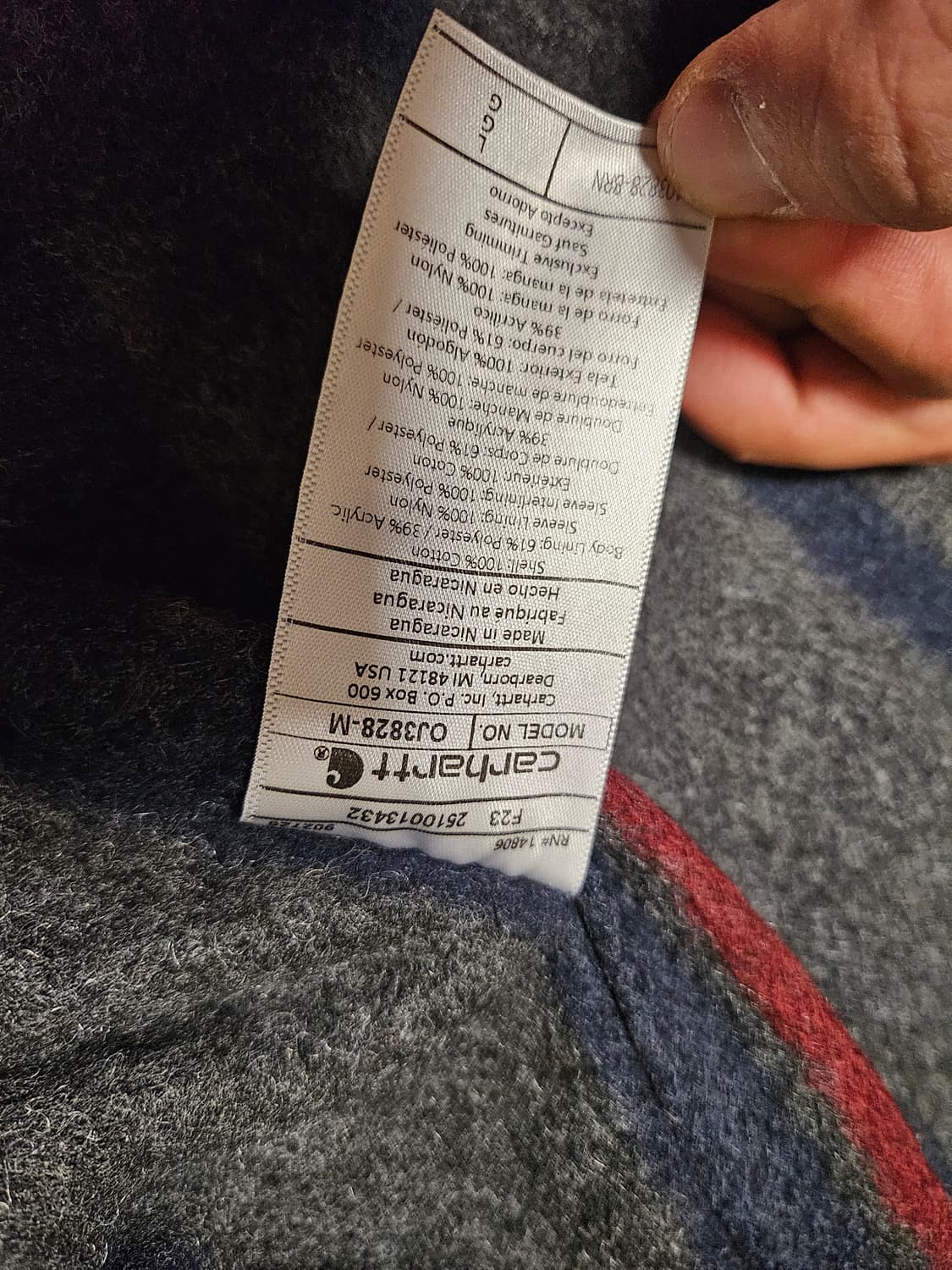 [L] 칼하트 US 디트로이트 자켓 상품이미지5