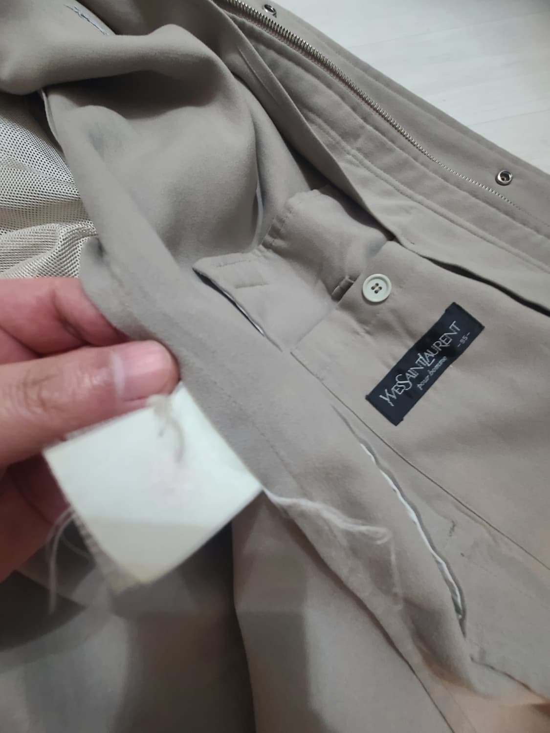 입생로랑 면자켓 상품이미지6