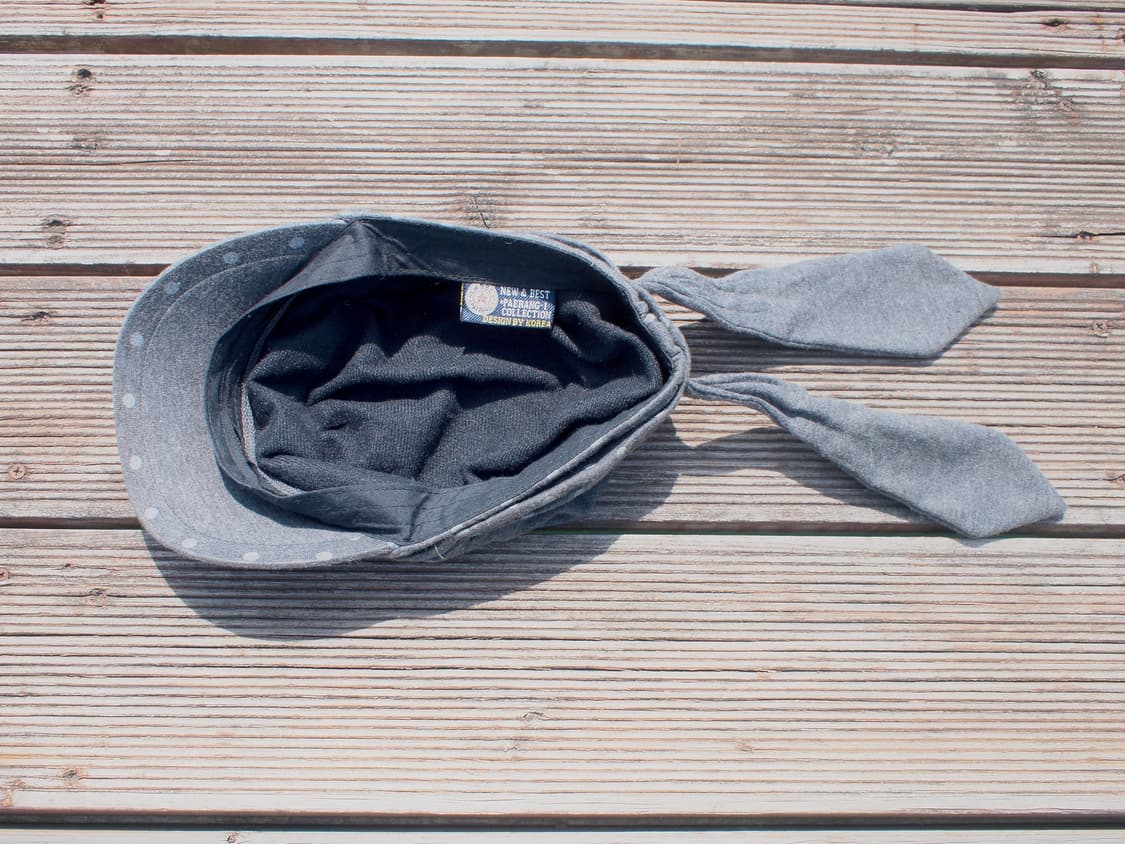 Vintage Polka Dot Bow Cap  상품이미지4