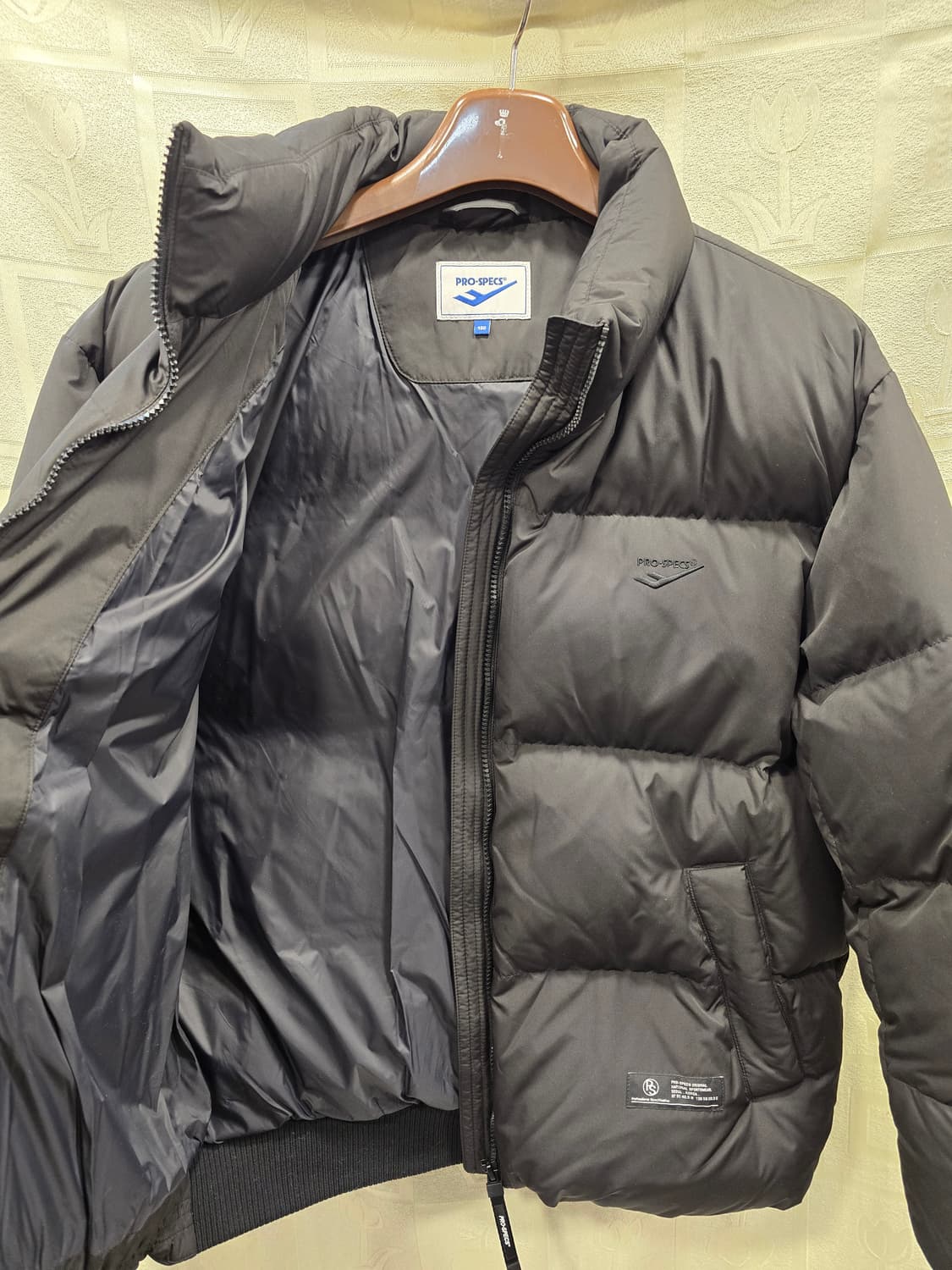 거의새거) 프로스펙스 남여공용 덕다운 숏패딩 푸퍼패딩 100사이즈 상품이미지8