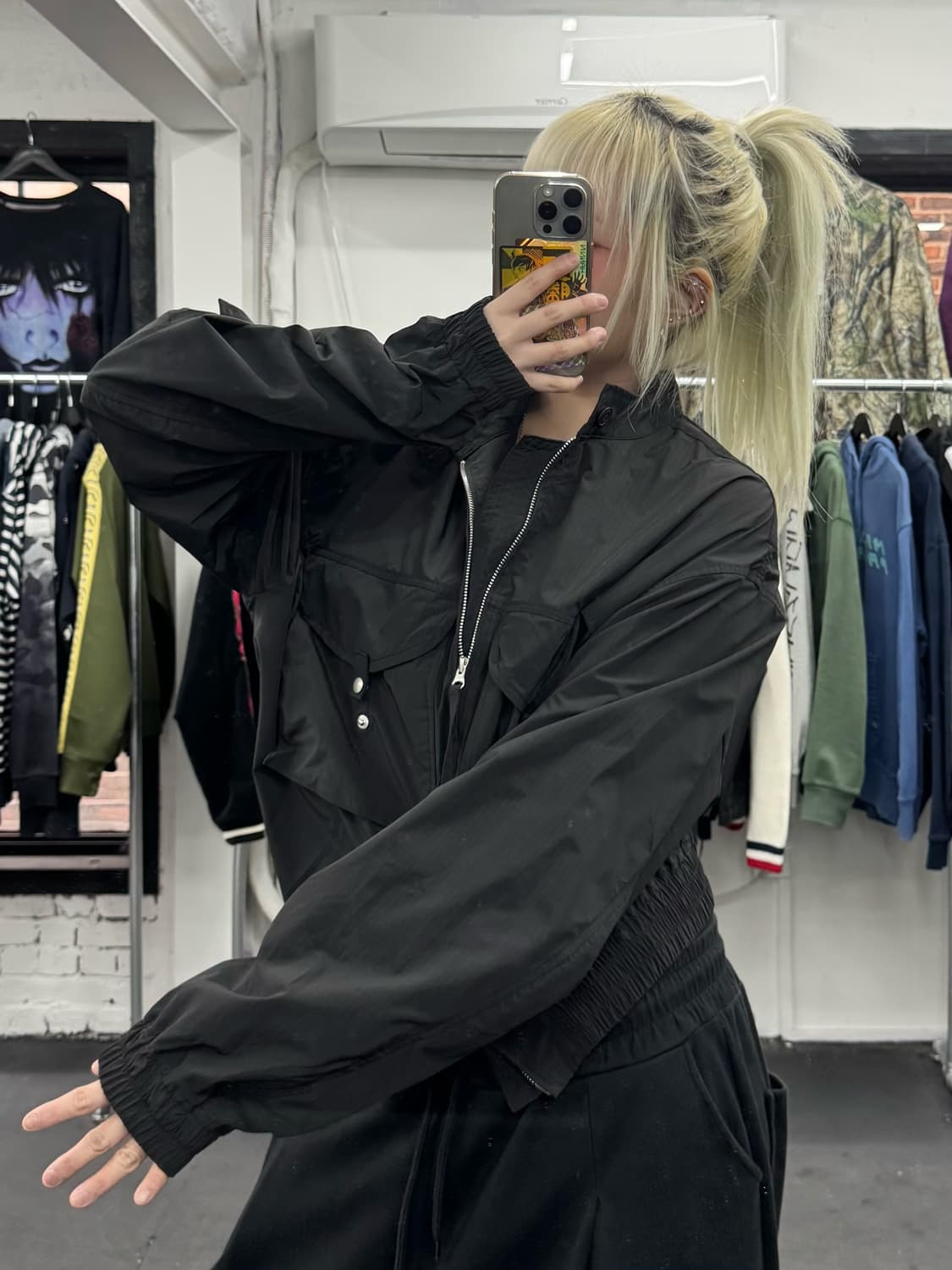 VTG 투웨이 나일론 바람막이 상품이미지6