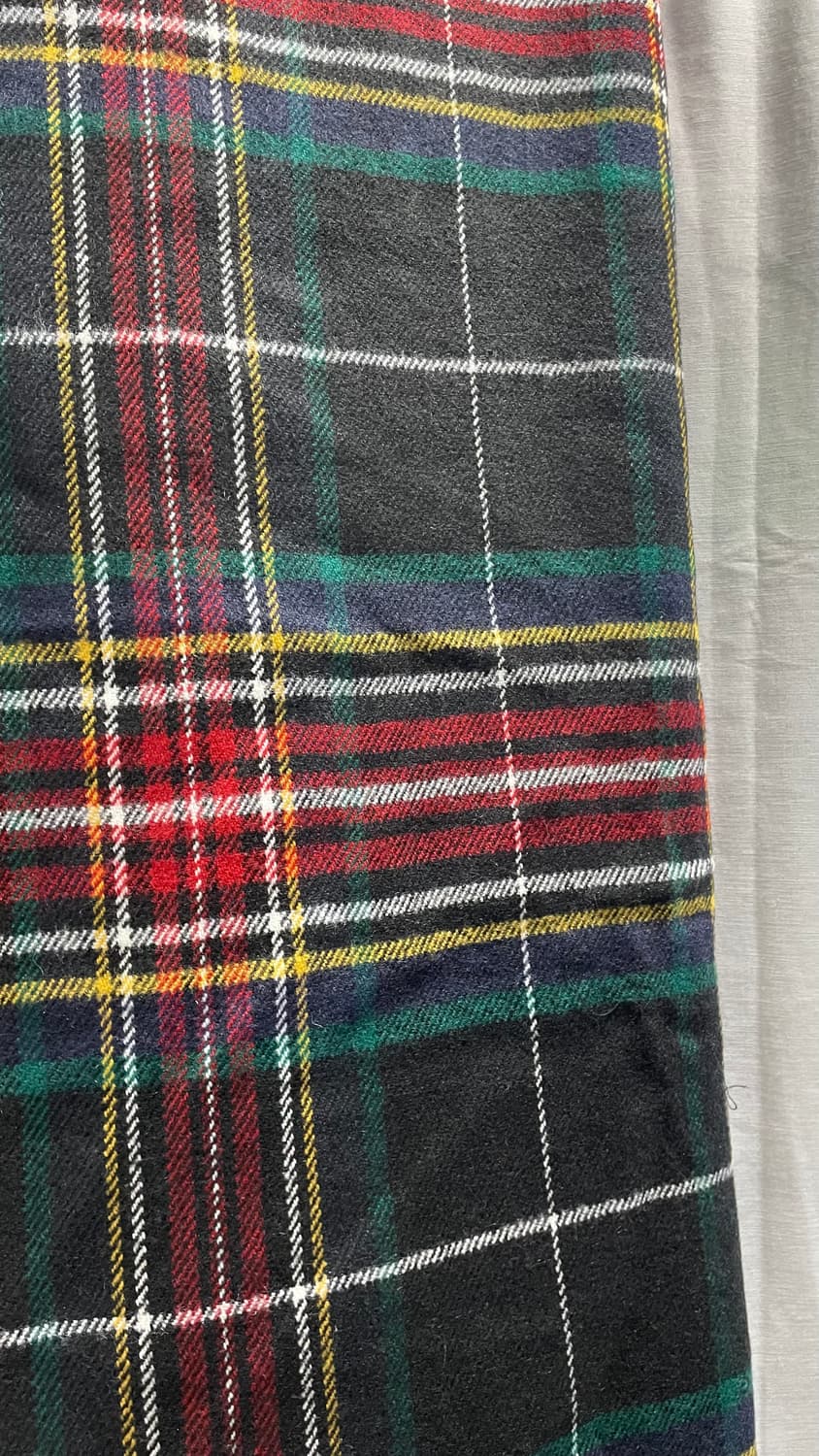 koe/ 체크 머플러 블랙/ 프리 상품이미지2