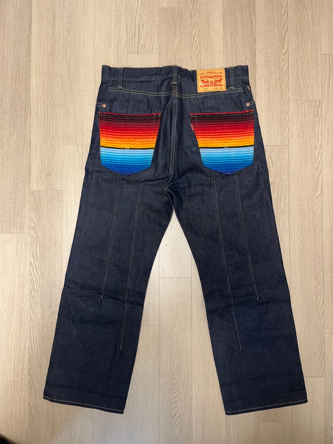 준야와타나베 x 자미로콰이 패치 데님 상품이미지1