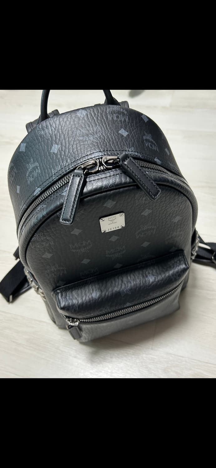 MCM 엠씨엠 비세토스 스타크 백팩 블랙 s 스몰 양산형 지뢰계 상품이미지2