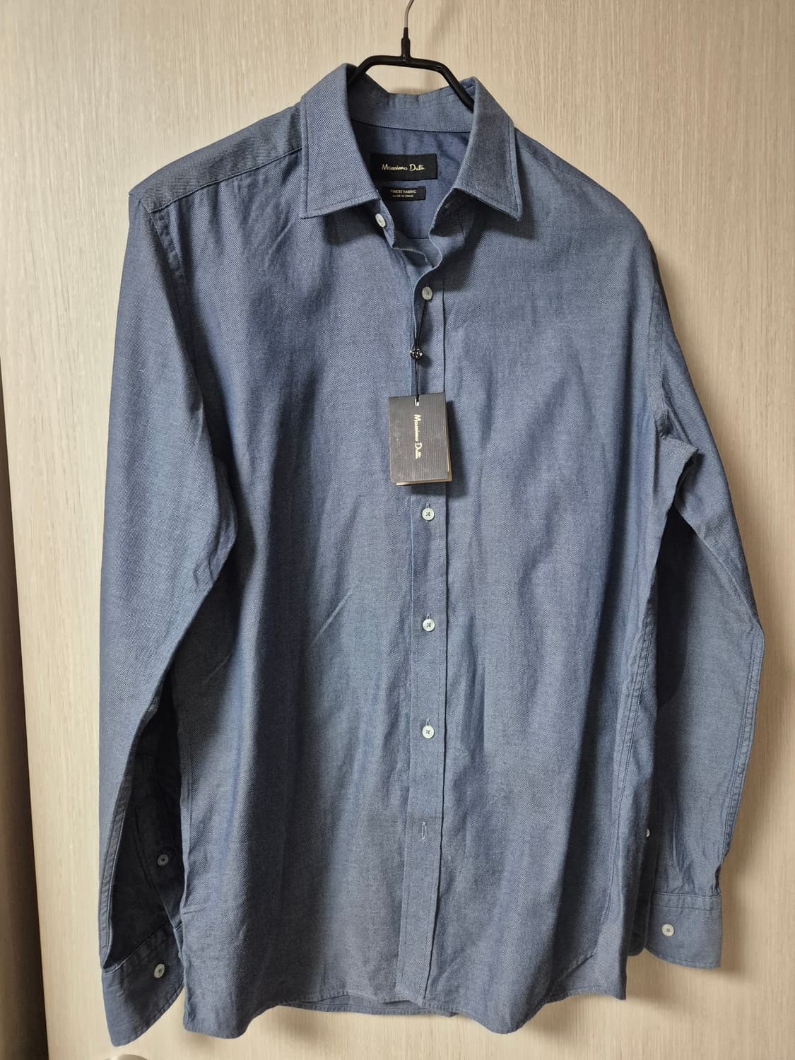 (새제품) 마시모두띠 남성 셔츠 블루 M  상품이미지1