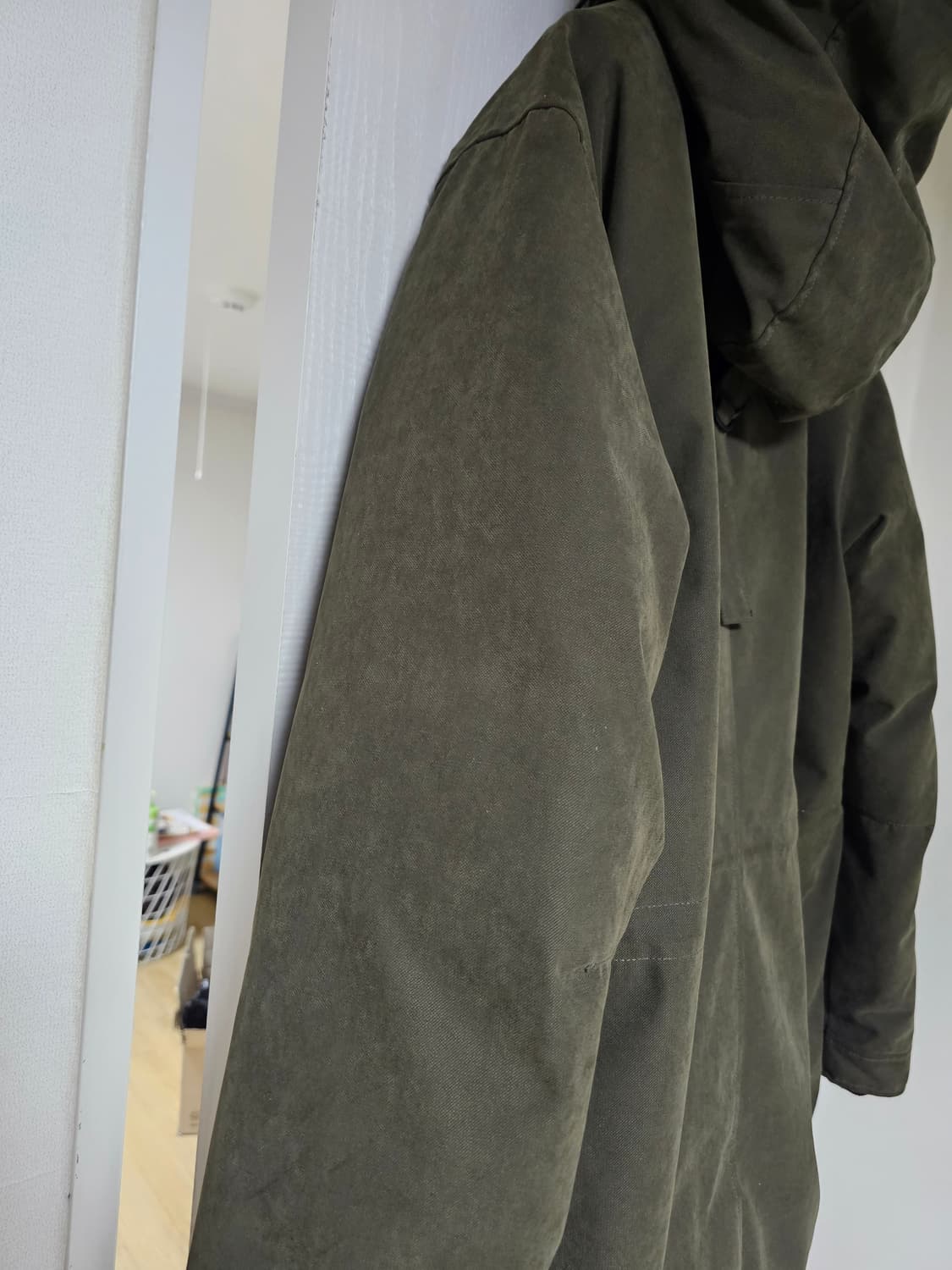 펜필드 아메리칸 후삭 다운 패딩 카키 L 상품이미지4