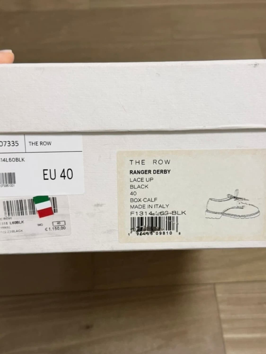 더로우 레이스업 슈즈 상품이미지7