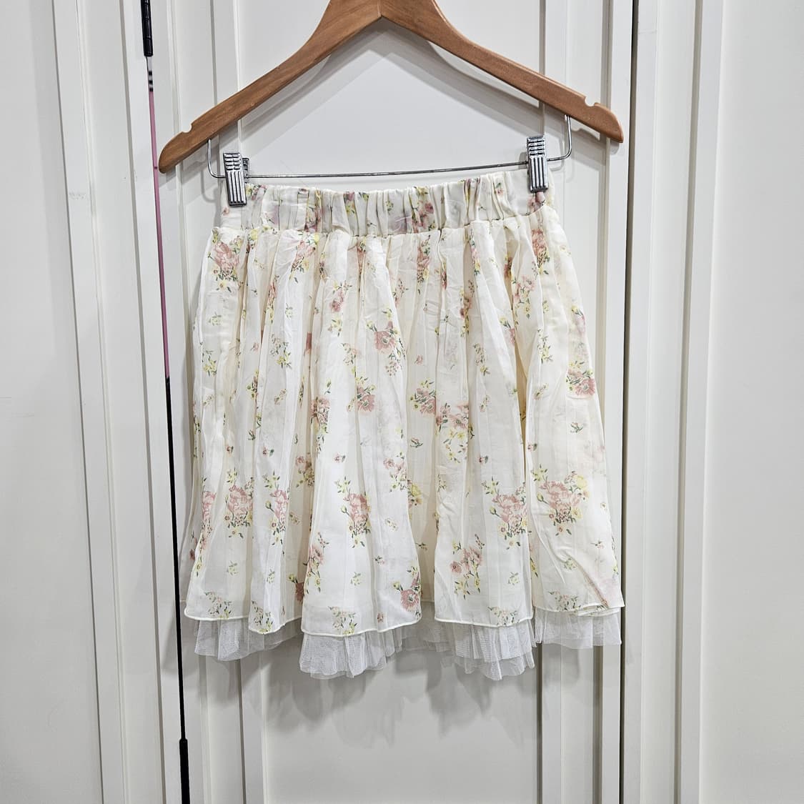 콜자 플라워 쉬폰 스커트 상품이미지4