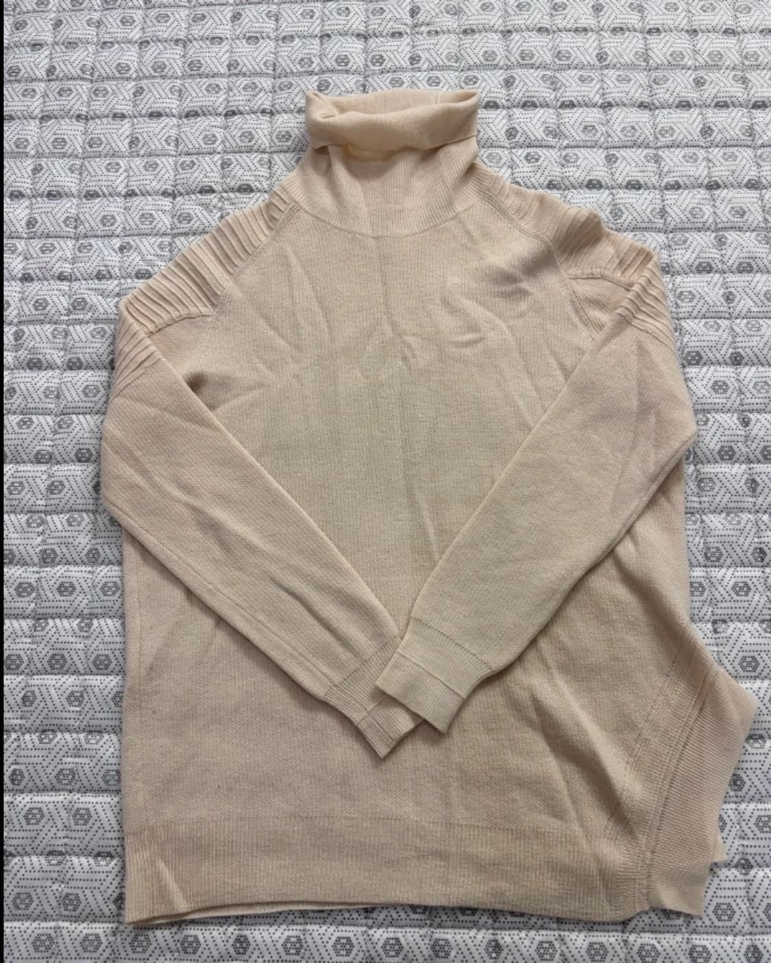 한섬 시스템 SYSTEM 캐시미어 골지 목폴라 니트 상품이미지3