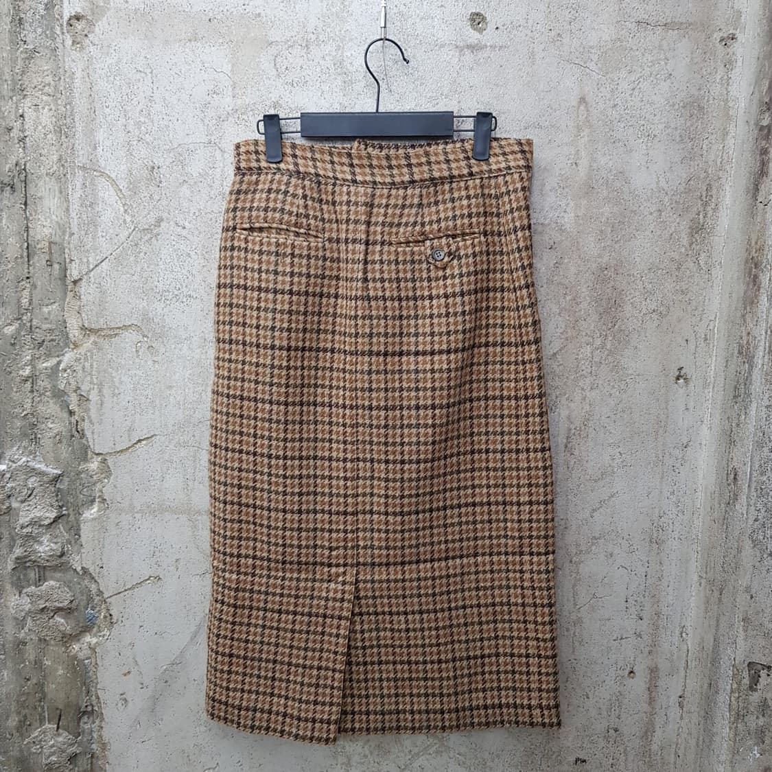폴로 랄프로렌 울 트위드 체크 스커트 4사이즈 상품이미지2