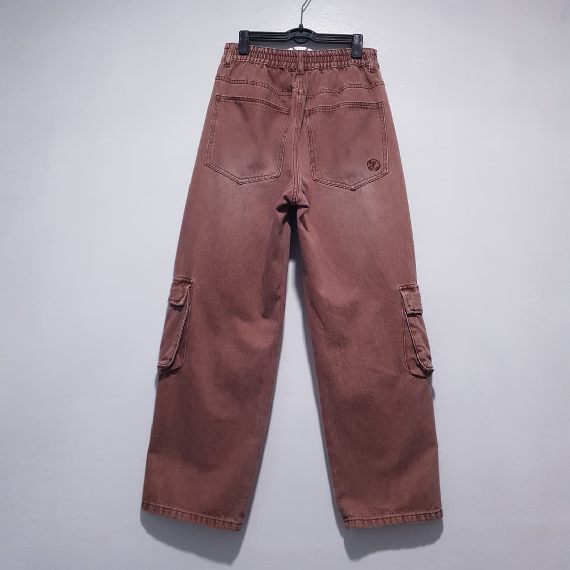 엑스톤즈 24ss XP138 파스텔 데님 카고 팬츠 핑크 28-29인치 상품이미지9