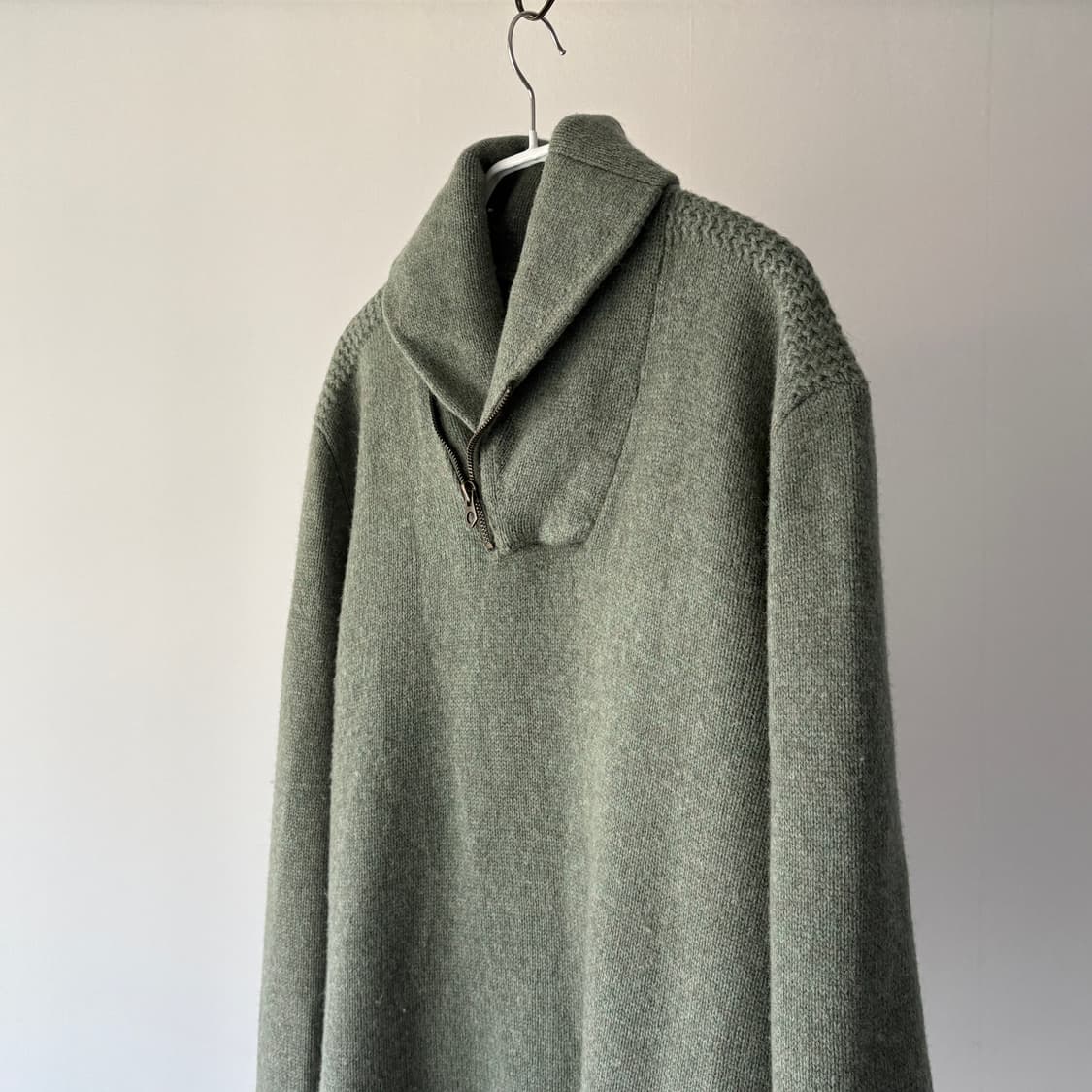  ▫️Polo Shawl Zip Knit 상품이미지4