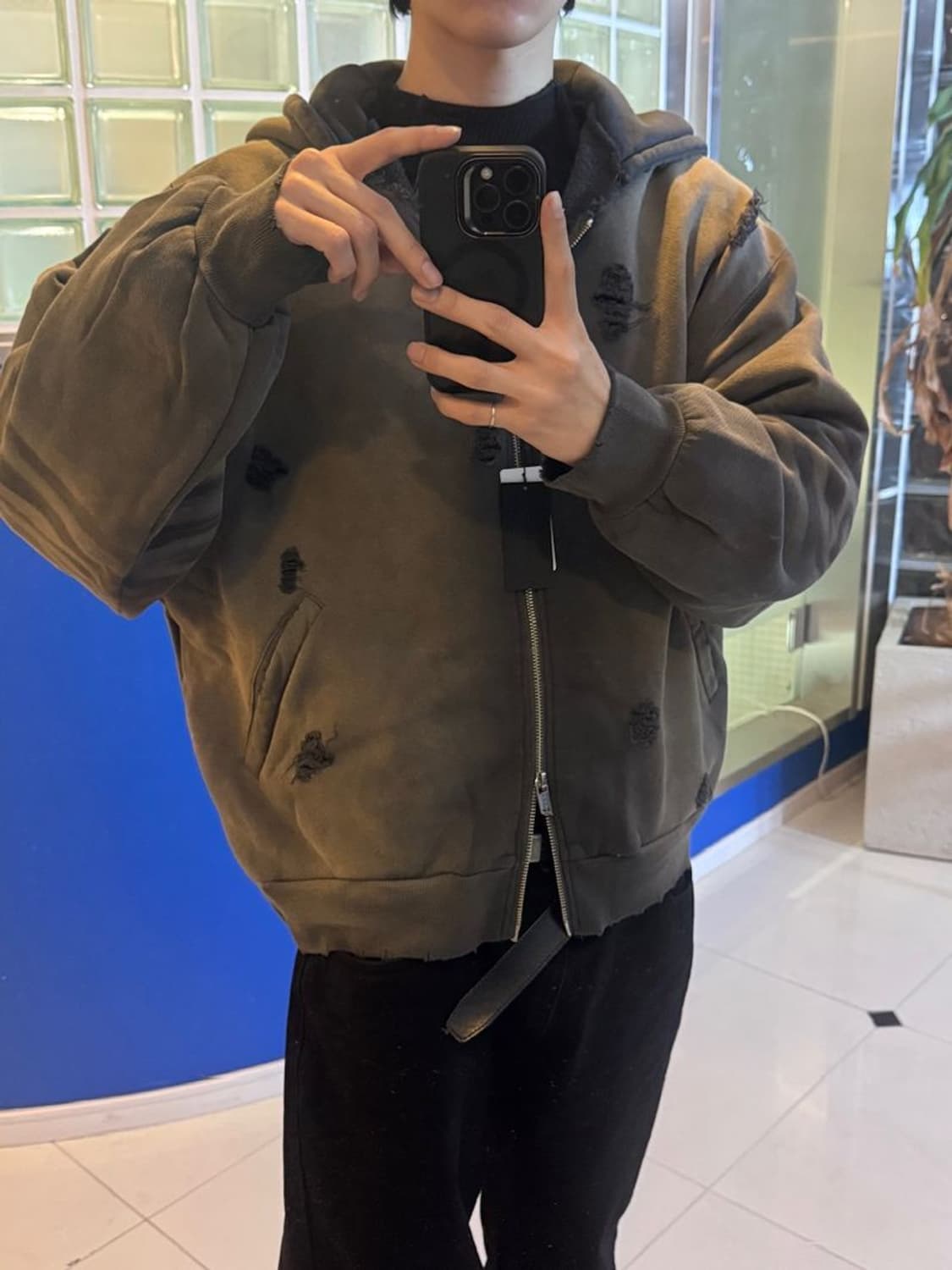 PIACE HART OVERSIZE HOODIE 하트 오버사이즈 후드티 상품이미지4