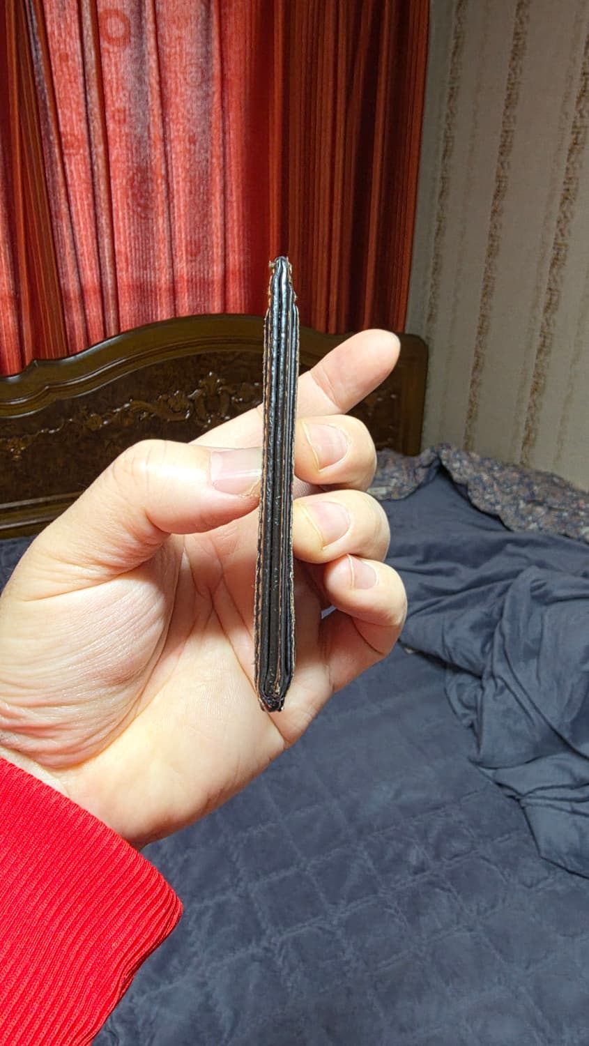 (정품) 버버리 모노그램 스트라이프 E 캔버스/카드지갑/남녀공용/개인 상품이미지10