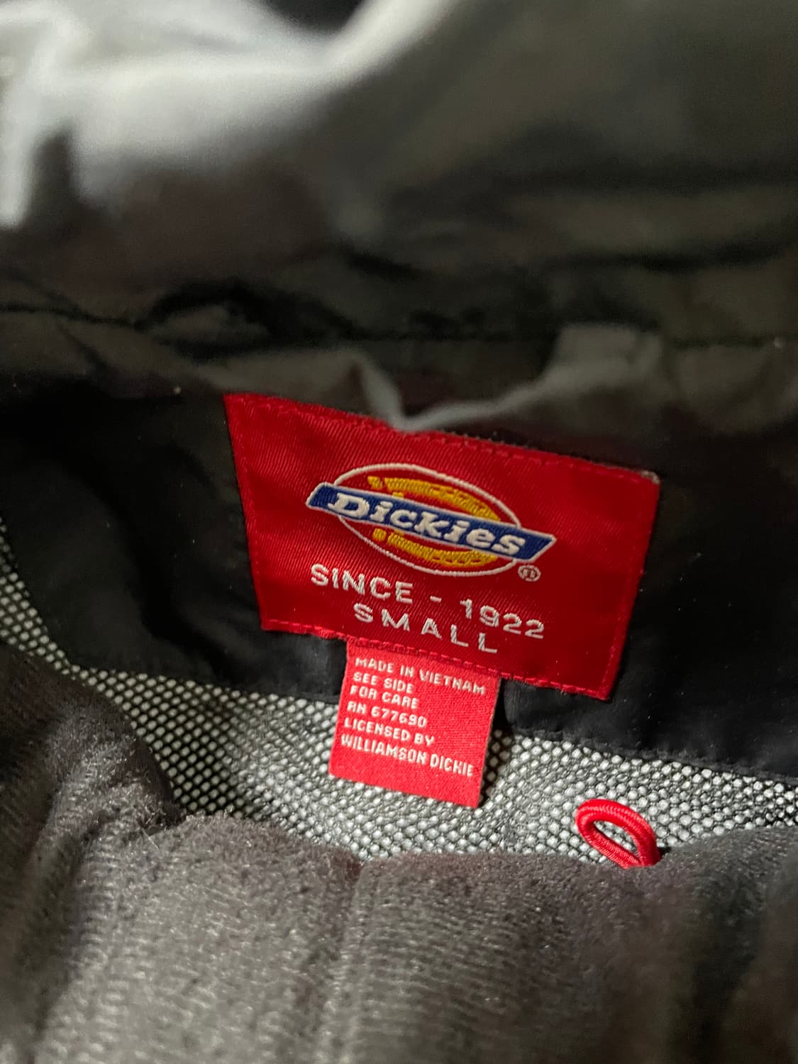 빈티지9. 디키즈 오버핏 후드 바람막이 윈드브레이커 블랙 점퍼 상품이미지3