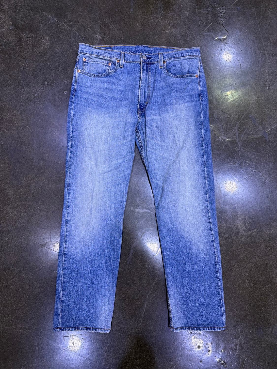 리바이스 502 테이퍼드핏 빈티지 타이 워싱 데님팬츠 36 상품이미지1