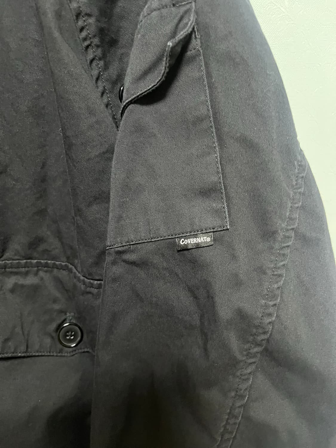 커버낫 블랙 포켓 봄버자켓 상품이미지2