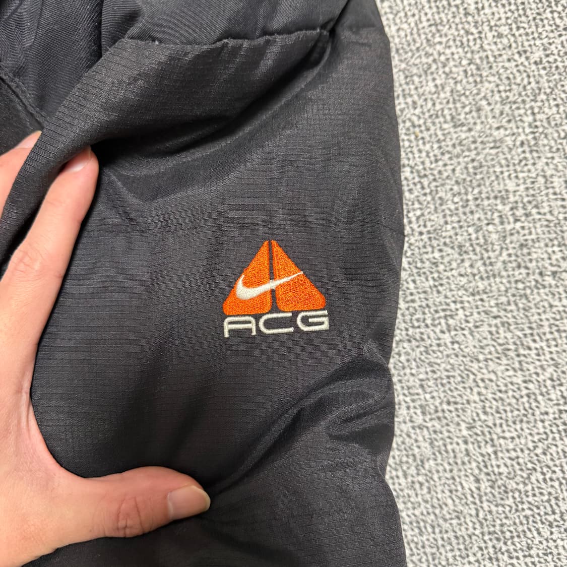 나이키 ACG 올드스쿨 스우시 패딩 자켓 블랙 XL 상품이미지4