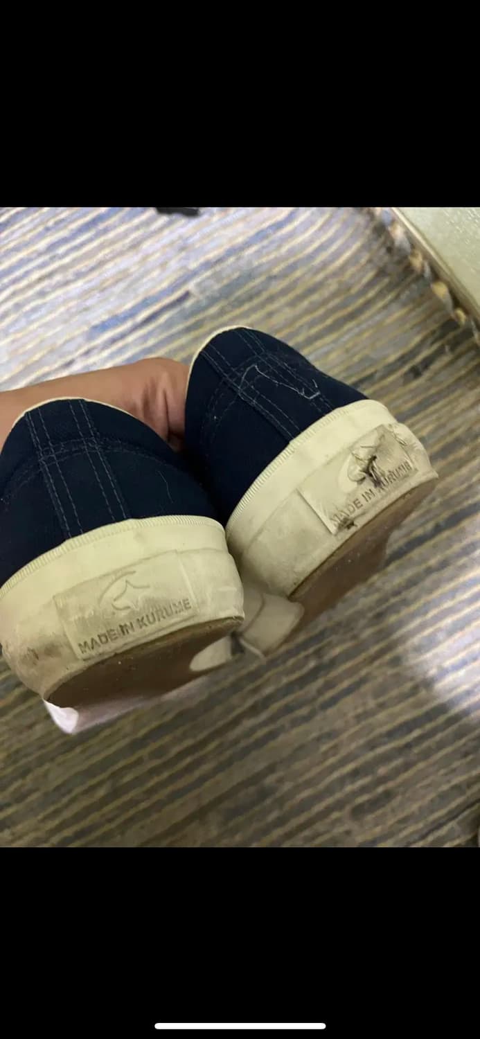 문스타 FINE VULCANIZED 네이비 스니커즈 상품이미지3