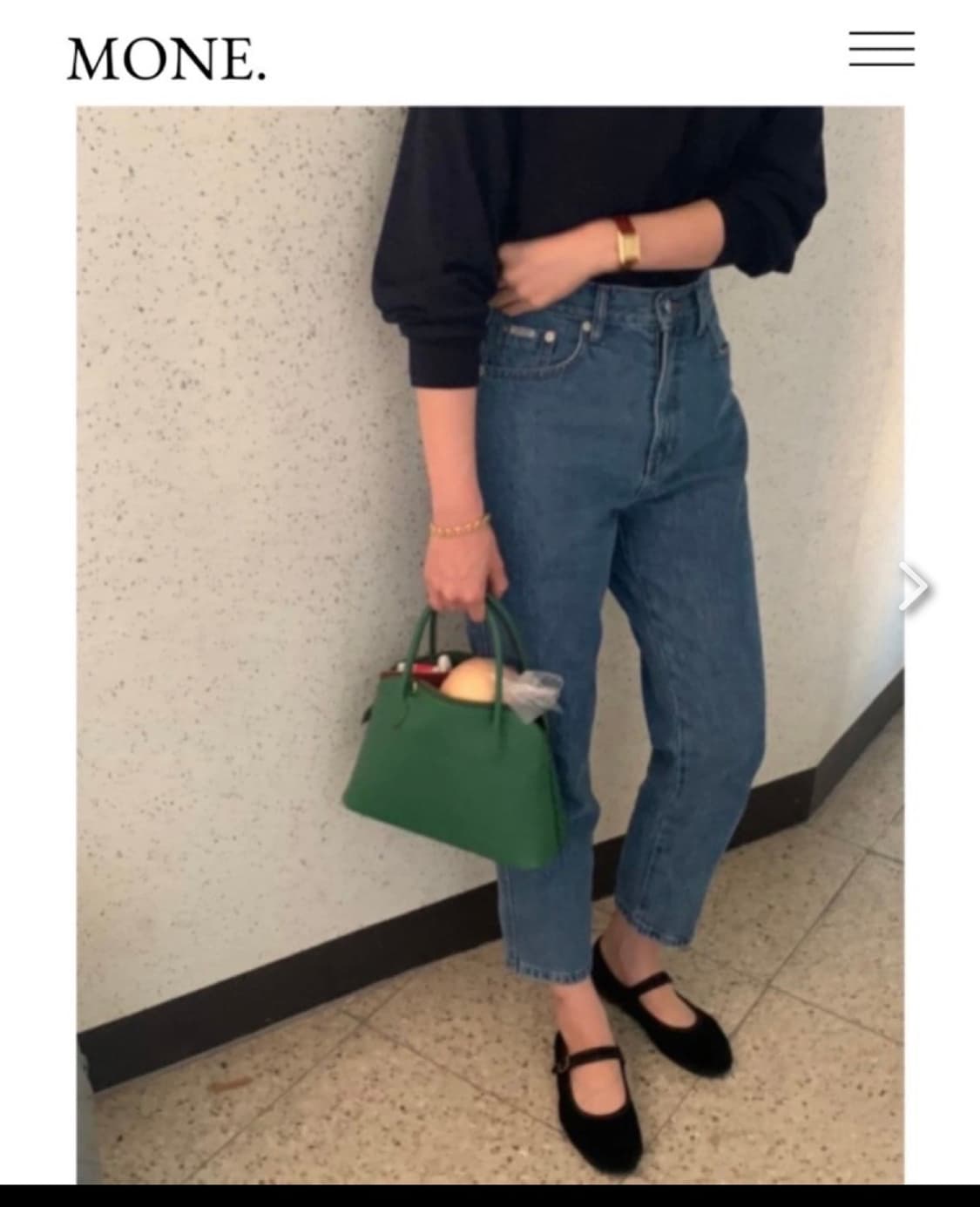 모네마켓 van 데님팬츠 상품이미지1