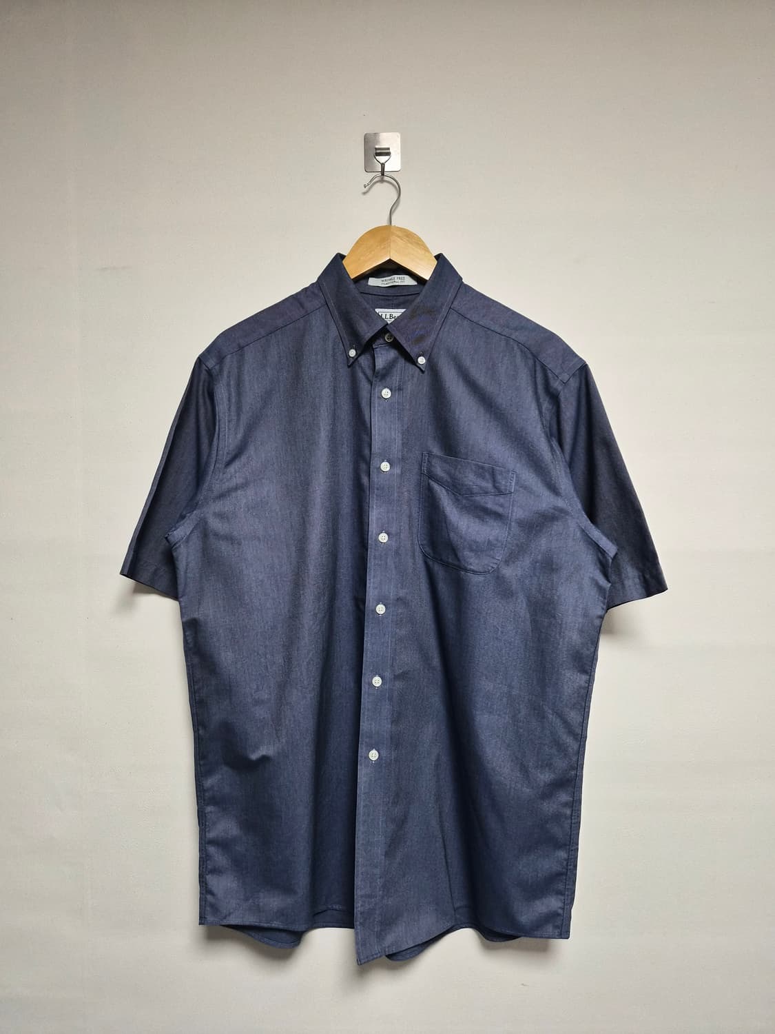 엘엘빈LLBEAN 코튼 반팔 셔츠 L - S369 상품이미지1