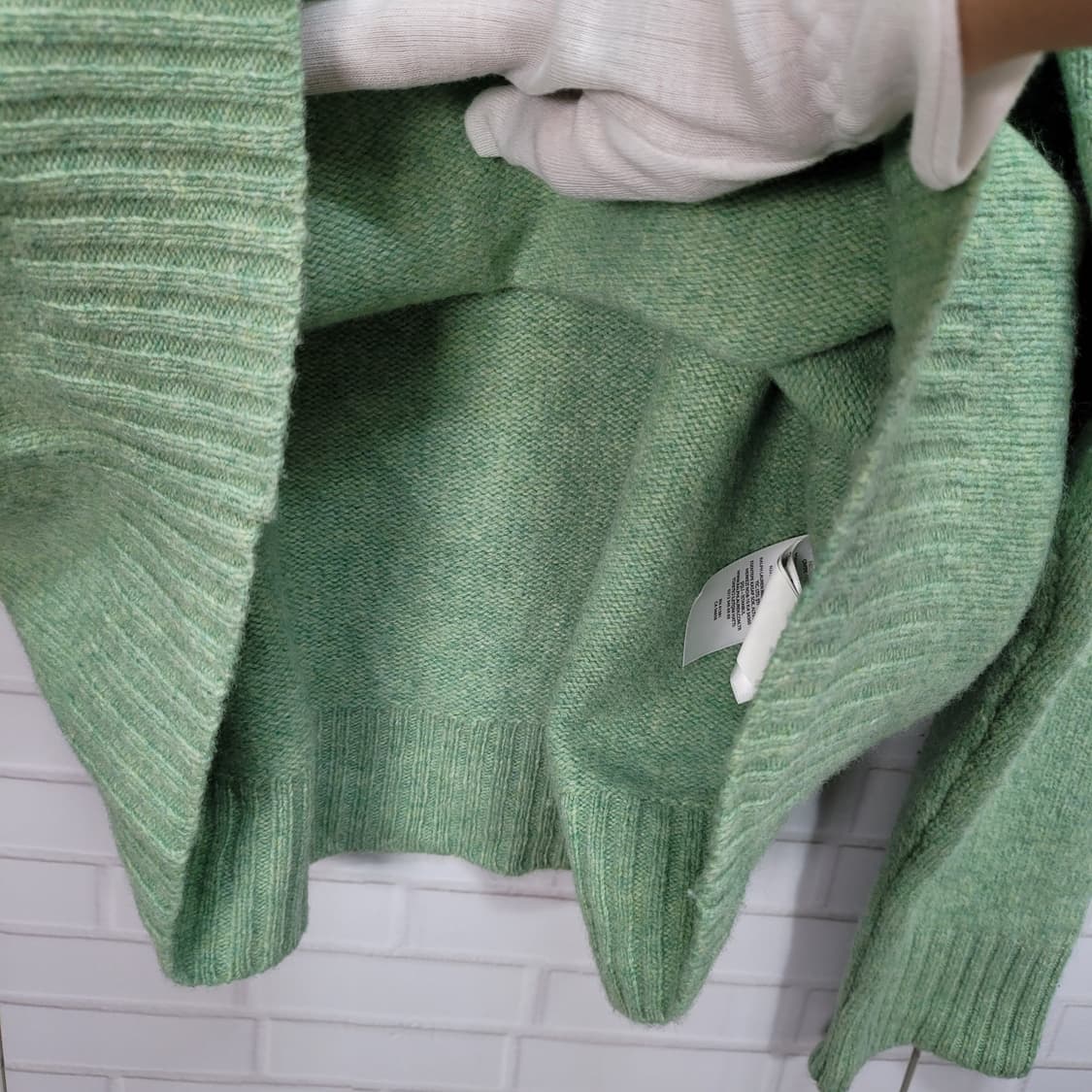 폴로랄프로렌 QR 인증 캐시미어 긴팔 니트 스웨터 XL 거의새옷 상품이미지7