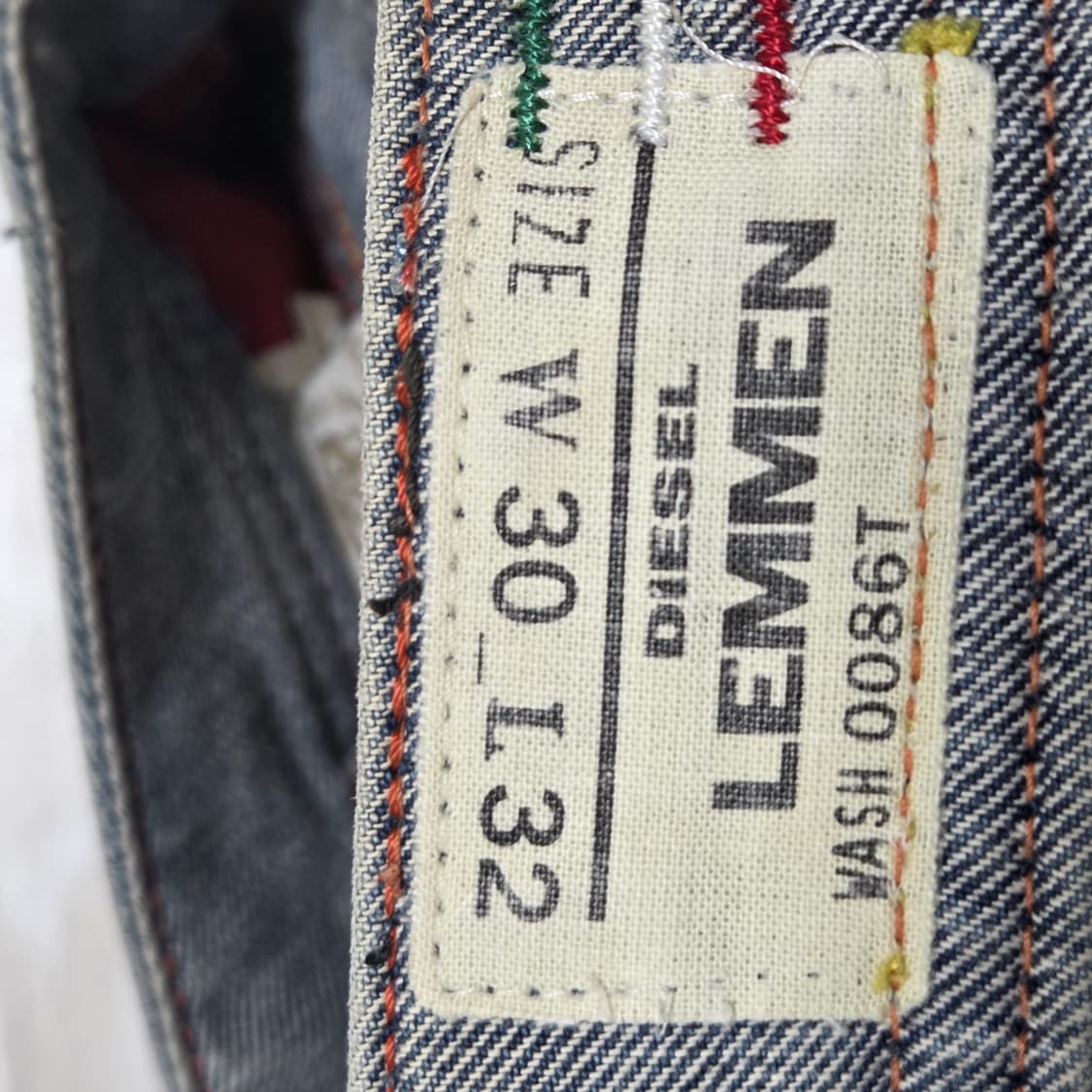 Diesel 디젤 LEMMEN 레귤러핏 스트레이트 데님 팬츠 30  상품이미지10