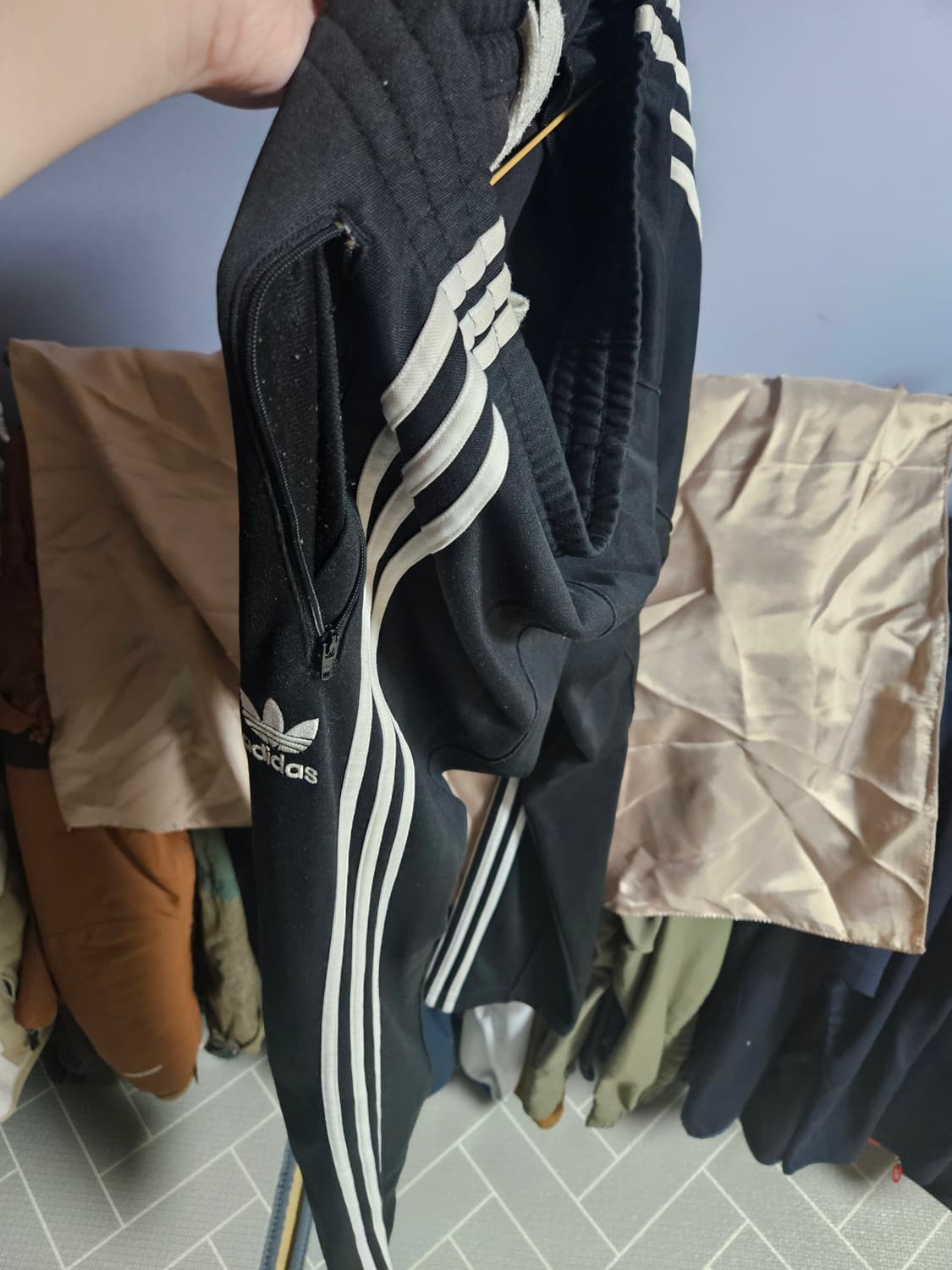 아디다스 유로파 팬츠 105사이즈 검은색 상품이미지5