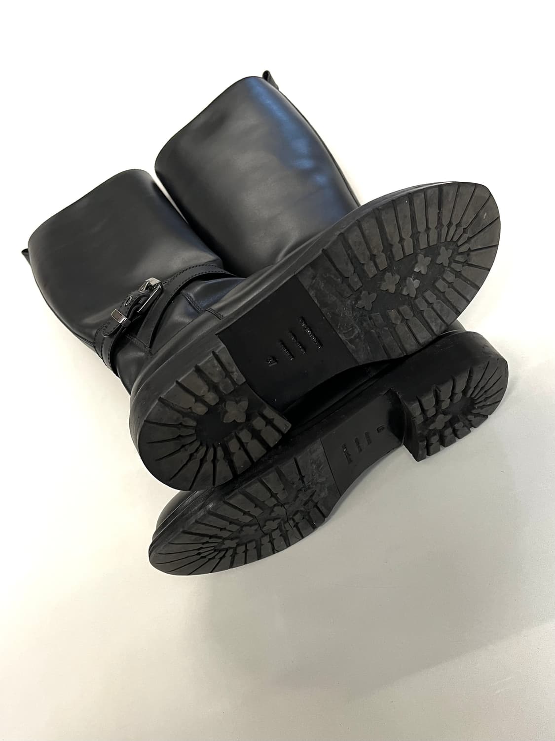 세르지오 로시 벨트 스트랩 모터 롱부츠 상품이미지9