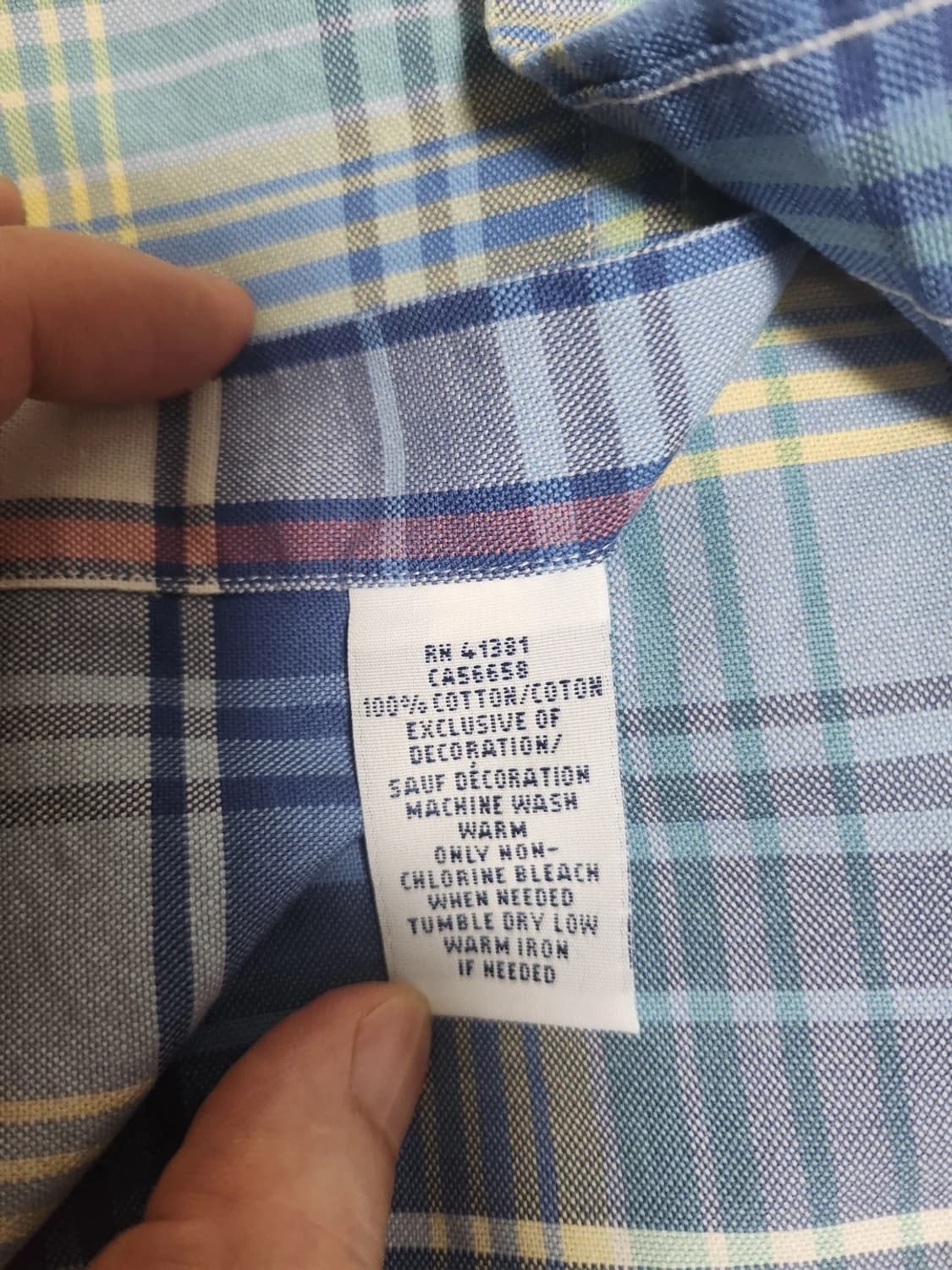 폴로 랄프로렌 체크셔츠 새상품 상품이미지4