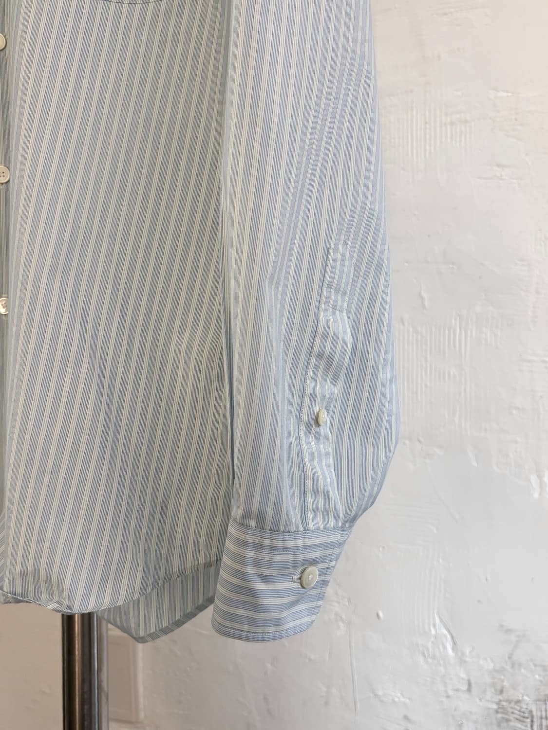 Auralee 오라리 스트라이프 오버 셔츠 상품이미지6