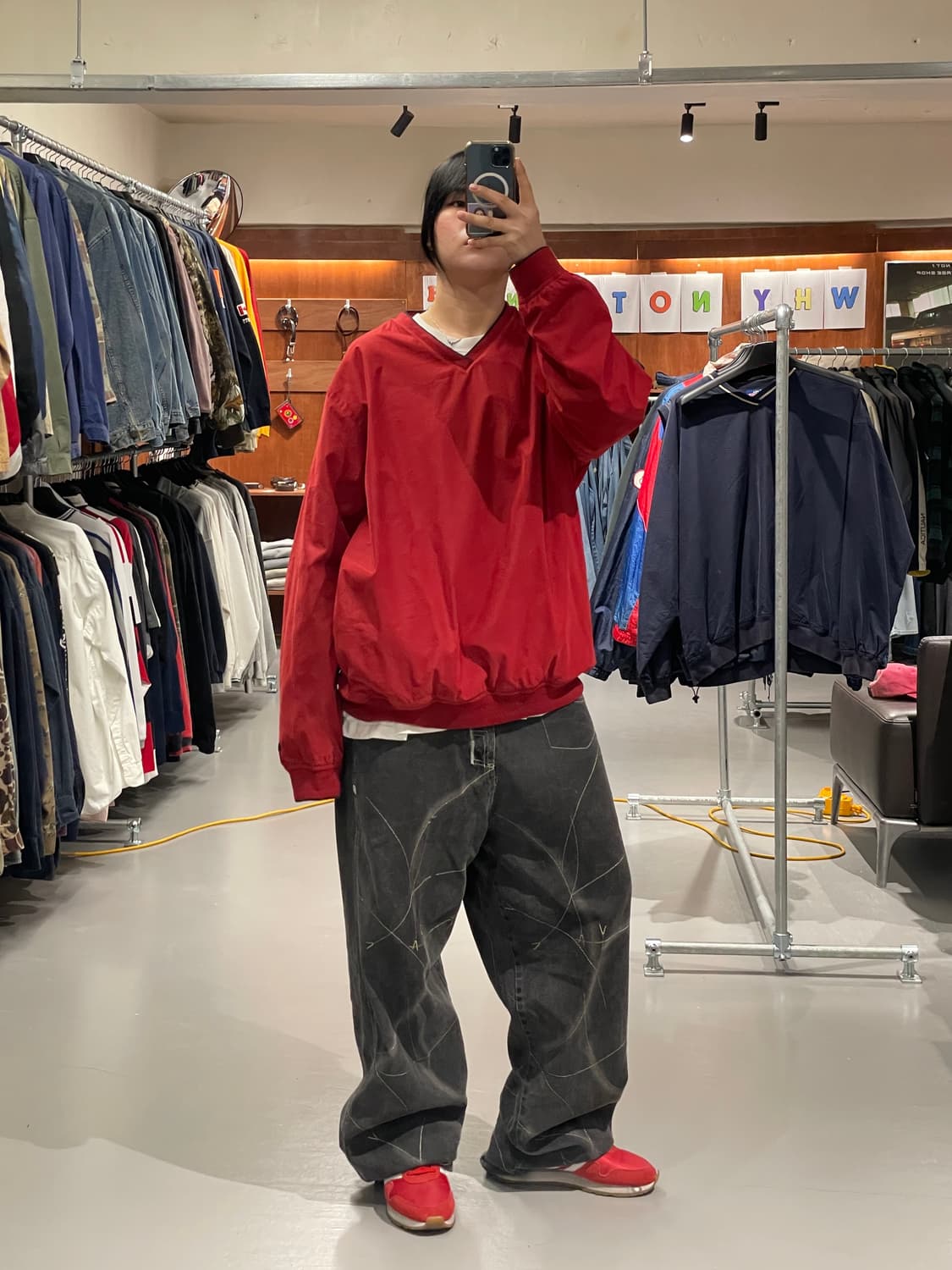 IZOD 빈티지 바람막이 웜업   상품이미지7