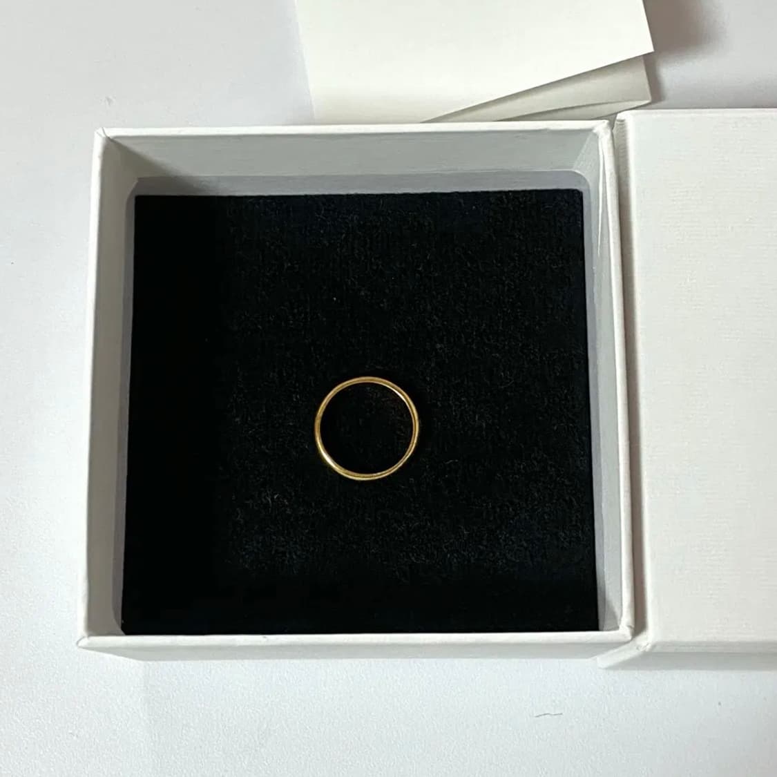 엉썽 골드링 TUNE SINGLE RINGS(18k Gold plated 상품이미지3