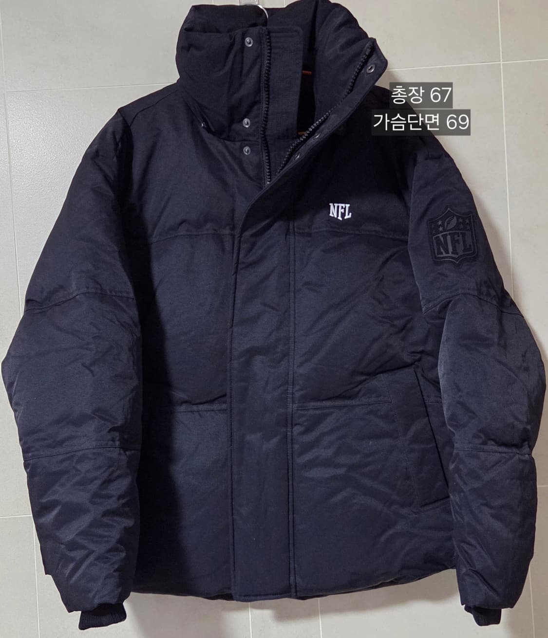 NFL 엔에프엘 덕다운 패딩 자켓 95사이즈 택포 상품이미지1