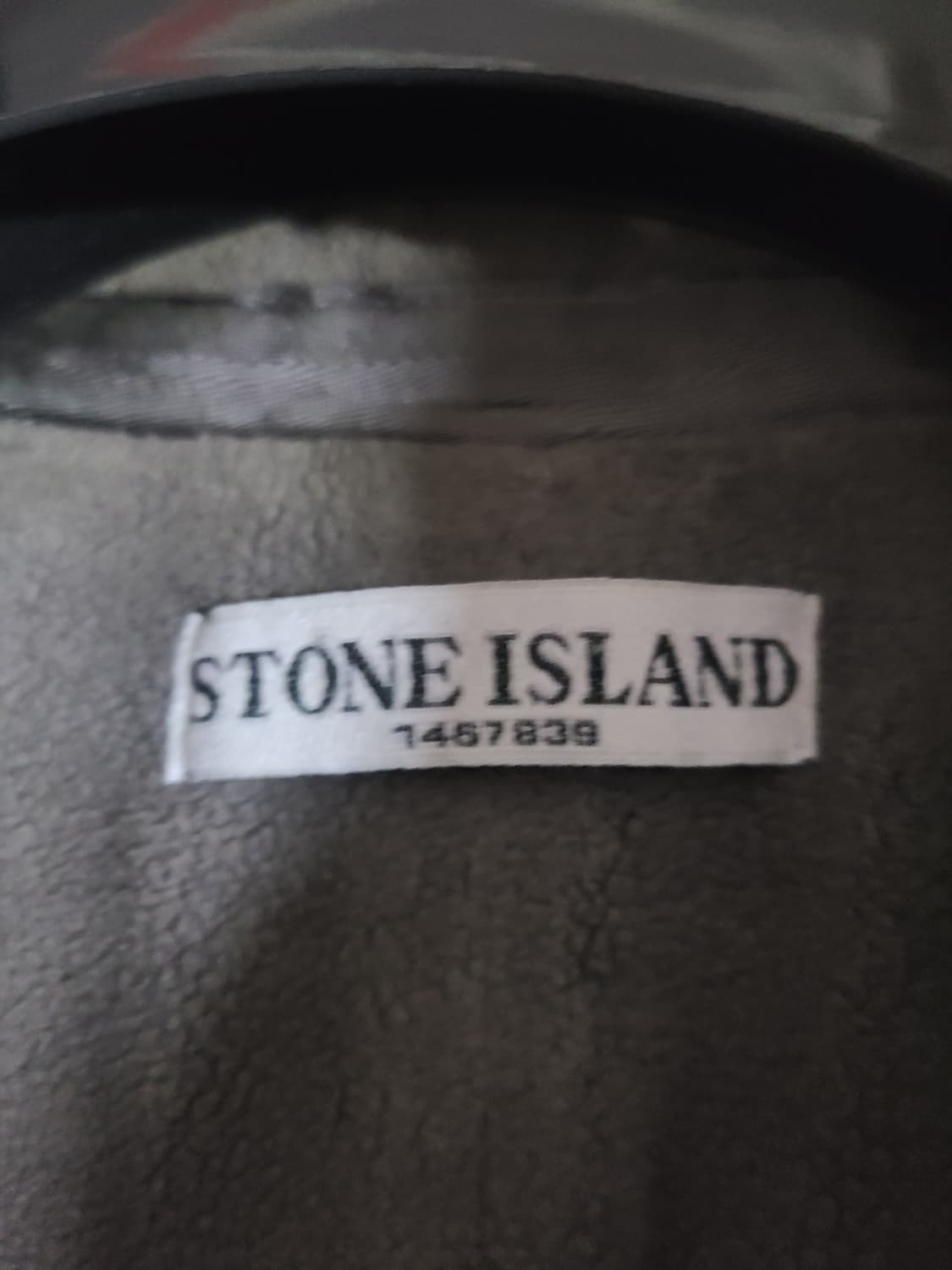 스톤아일랜드 cast metal 소가죽 후드점퍼(M-L) 상품이미지3