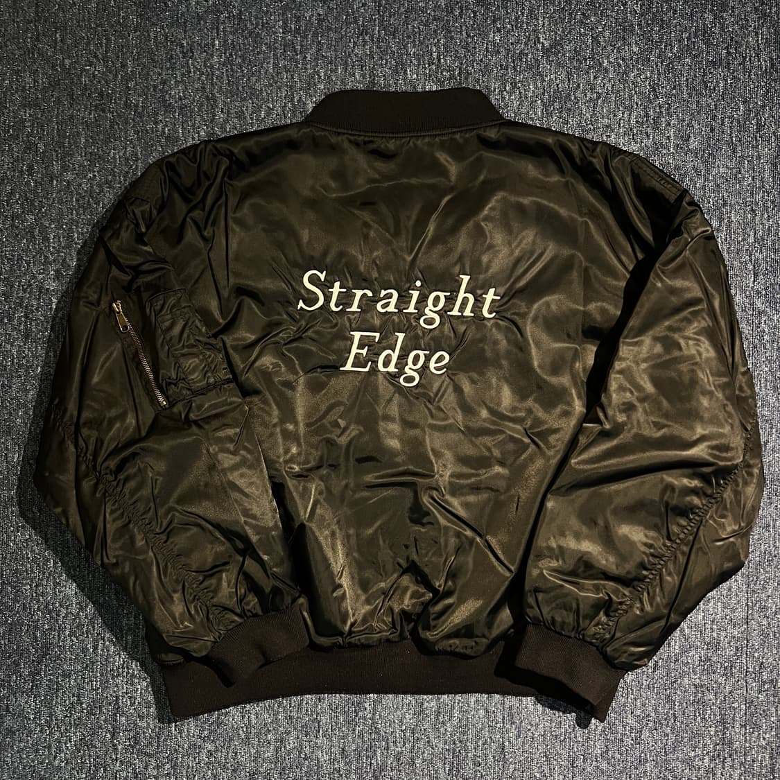 빈티지 90s Straight Edge MA-1 상품이미지1