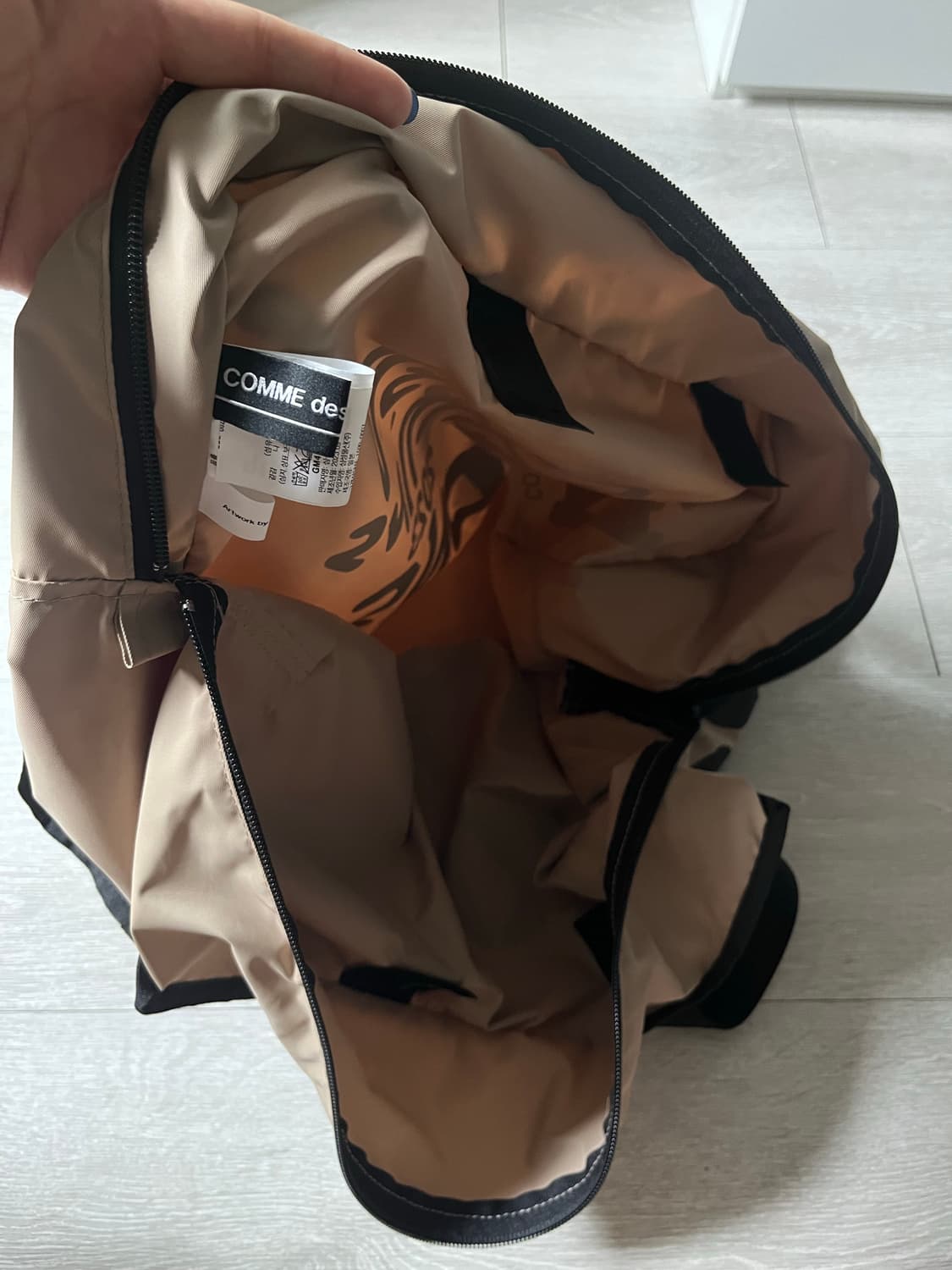 comme des garcons 꼼데가르송 메신저 홀리데이 백 상품이미지4