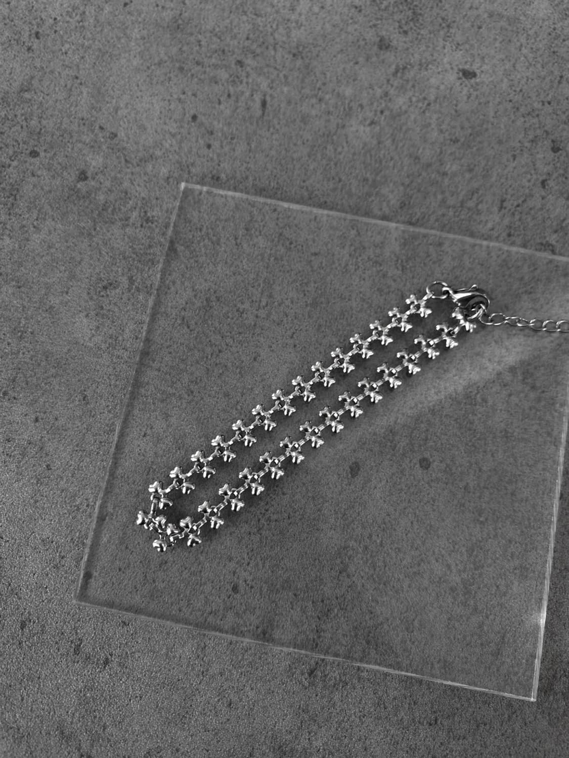 [ HYE MADE ] Heart Butterfly Bracelet 상품이미지2