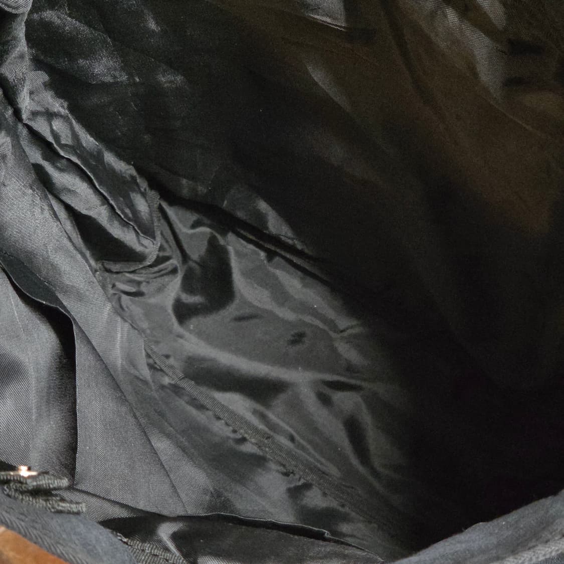 JPN 펑크 무드 블랙 코튼 숄더백 상품이미지8