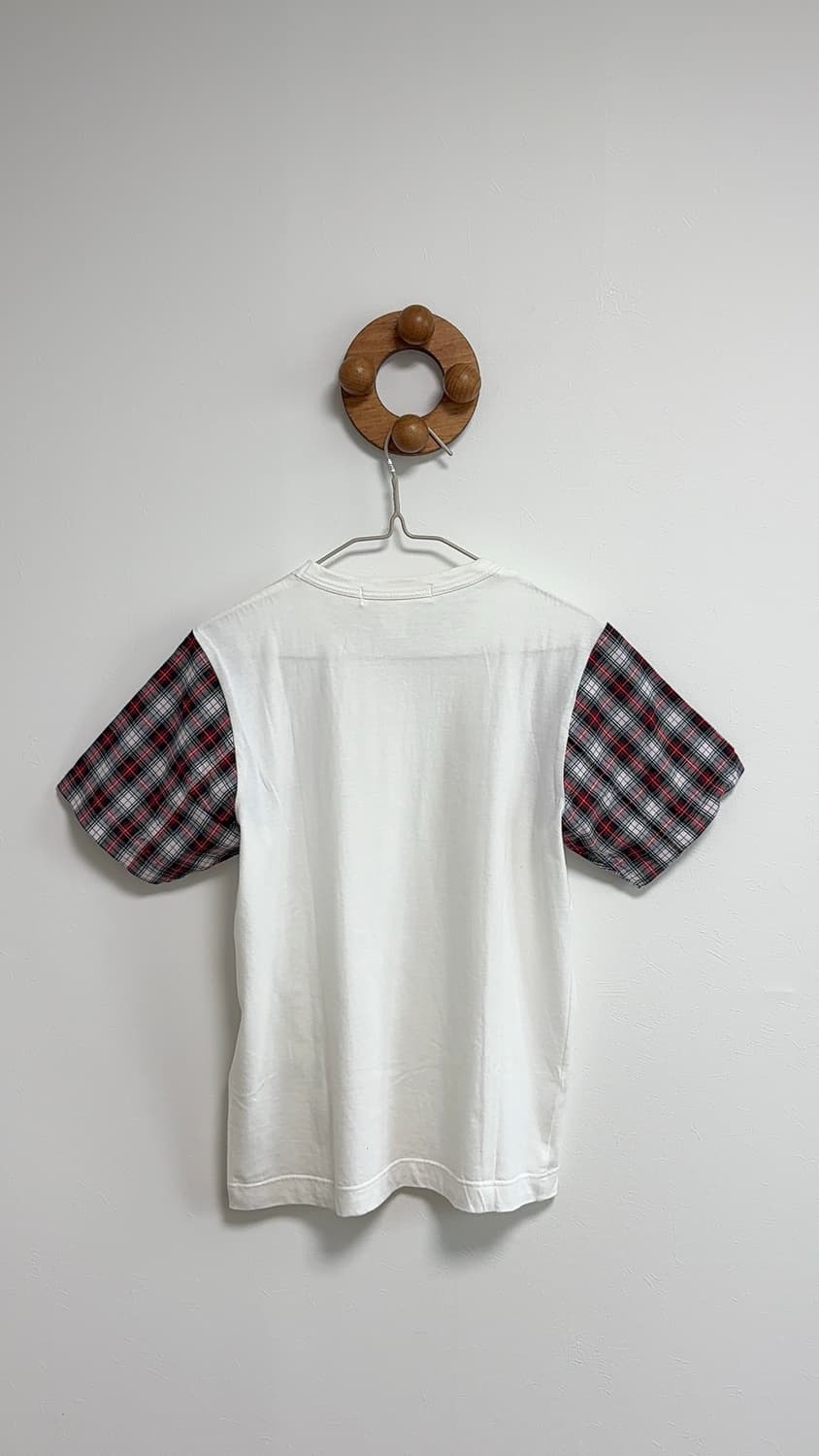 Comme des Garçons SHIRT 타탄 체크 반팔 티셔츠 상품이미지4