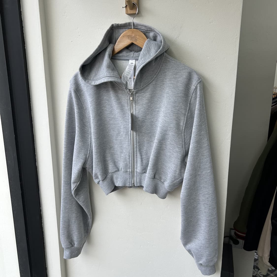 16318 - 알로 크롭 후드 집업 상품이미지2