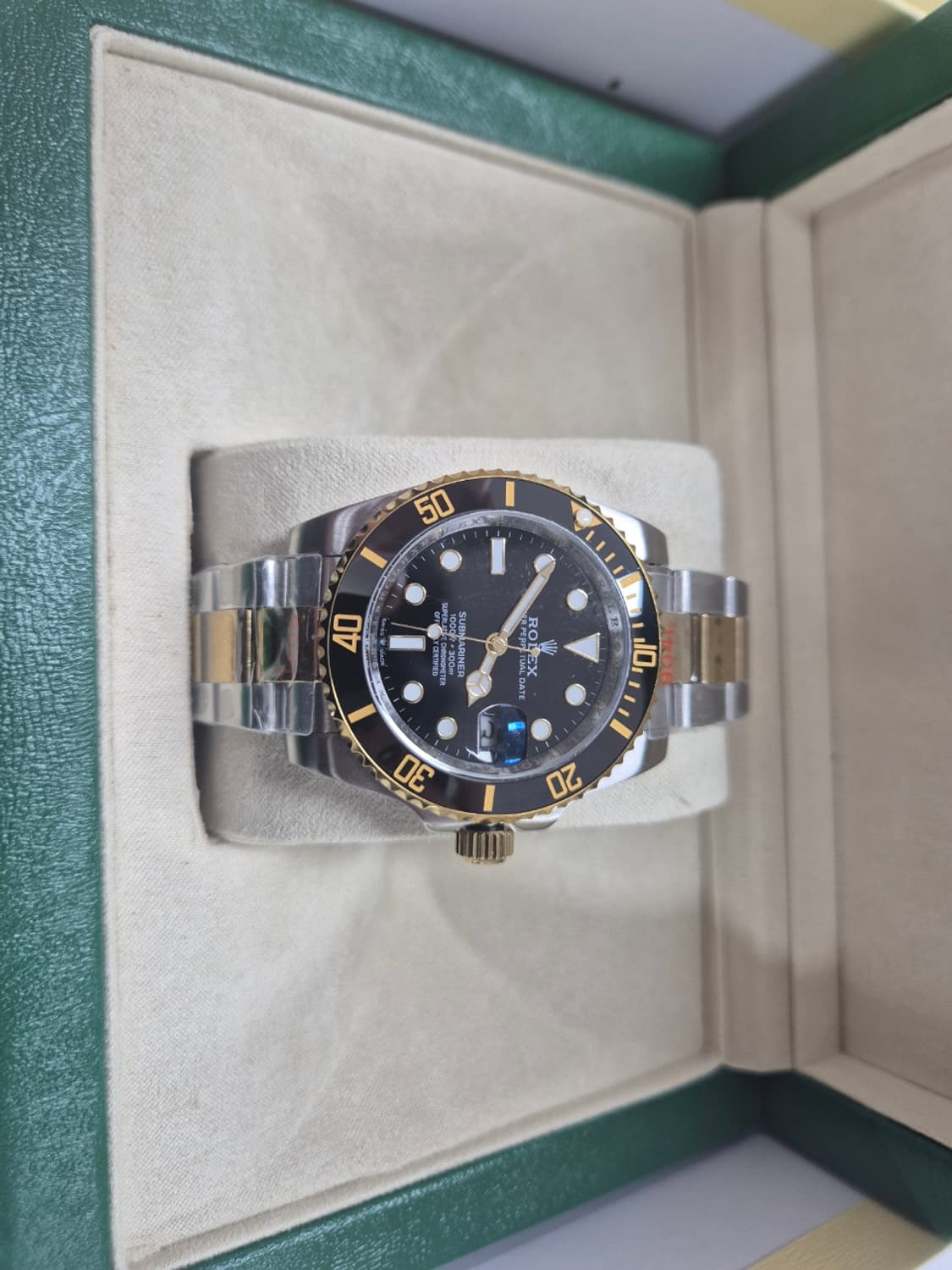 롤렉스 서브마리너 오토매틱 흑콤 시계 상품이미지2