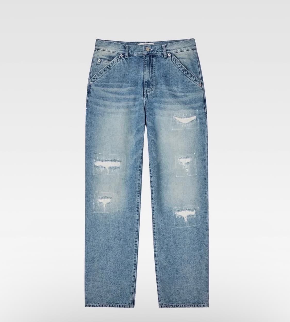 삽니다) 애프터프레이 서프 락 데미지 진스 m 상품이미지1