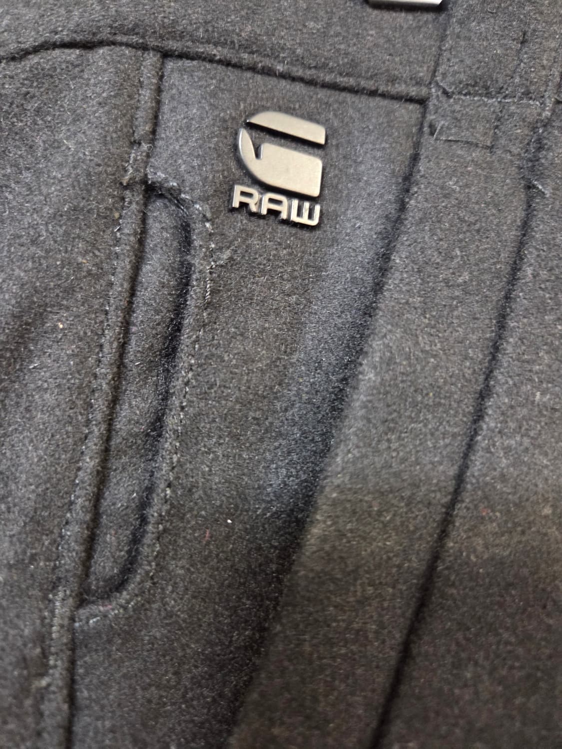 G-Star RAW 블랙 남성 바지 새상품(W33/L32) 상품이미지4