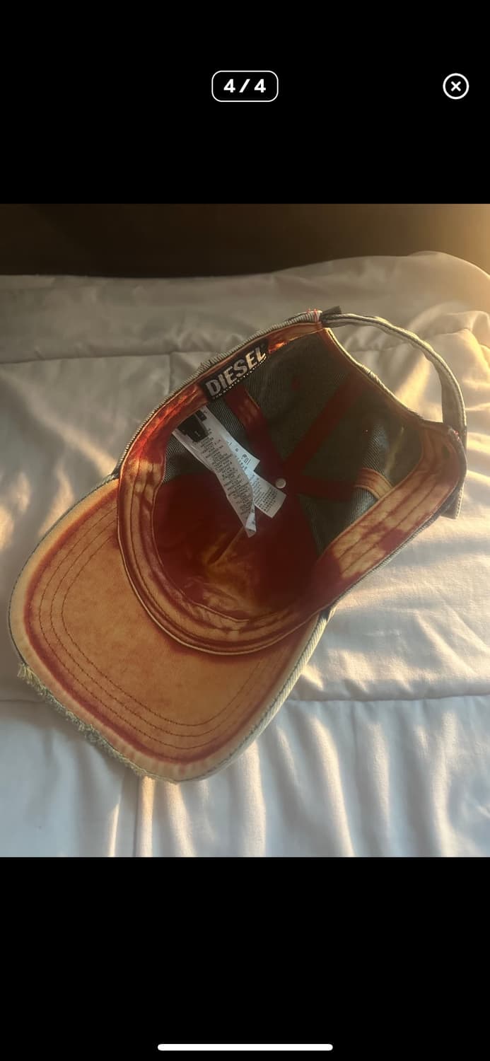 Diesel C-Seymon Treated Denim Baseball C 상품이미지4