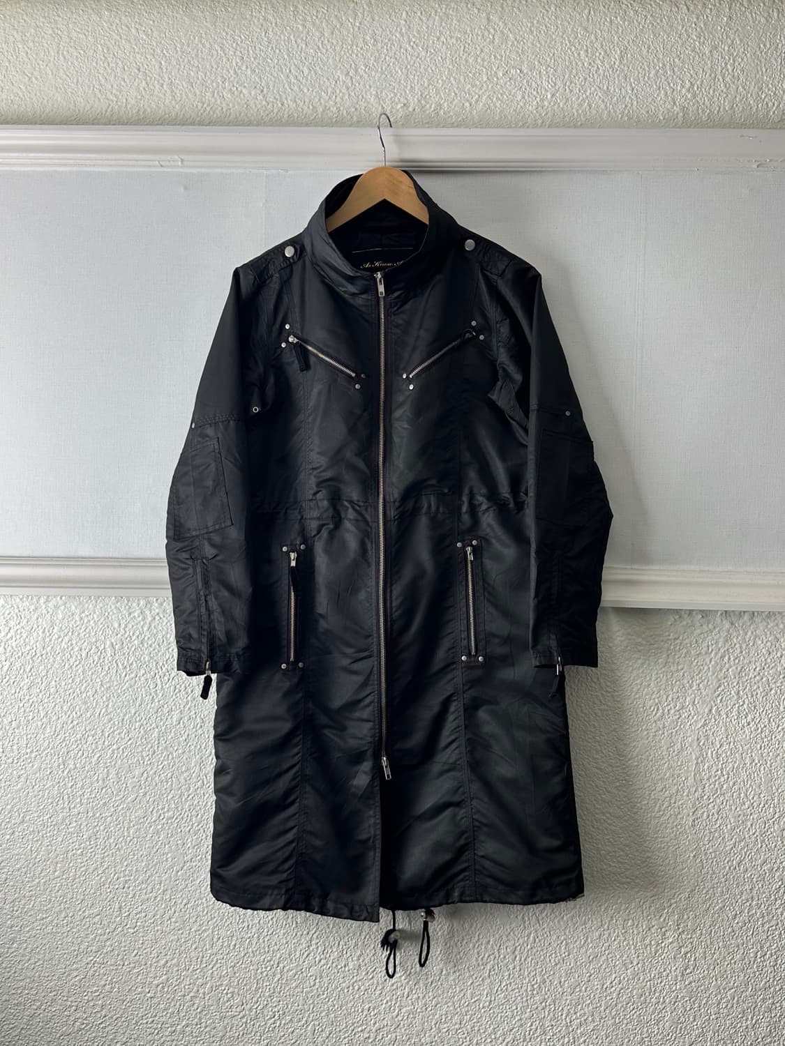 As Know As 디테일드 셔링 롱 자켓 상품이미지7